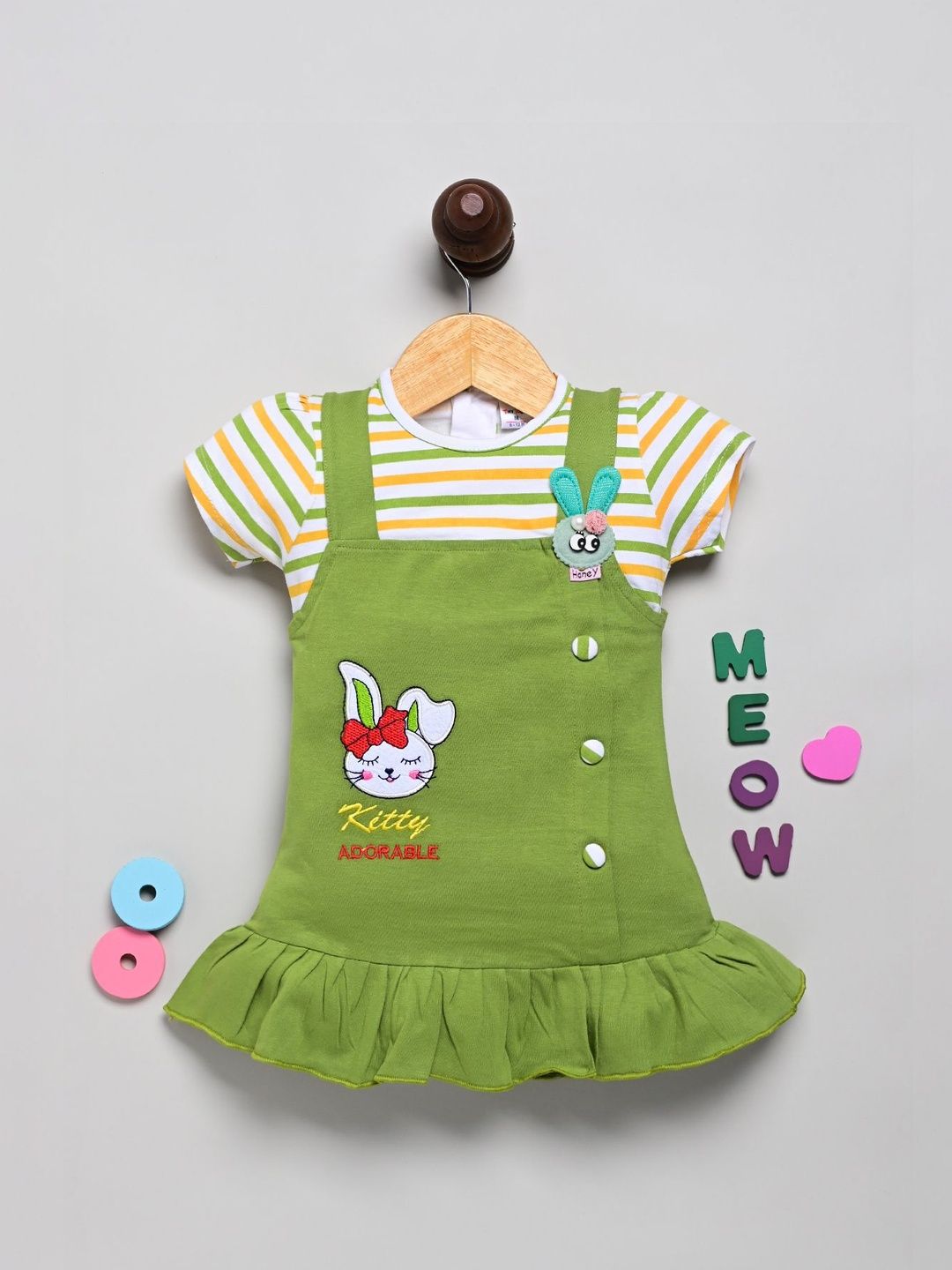 Tiny 2ns Fit & Flare Dress Pinafore Dress-picture-51