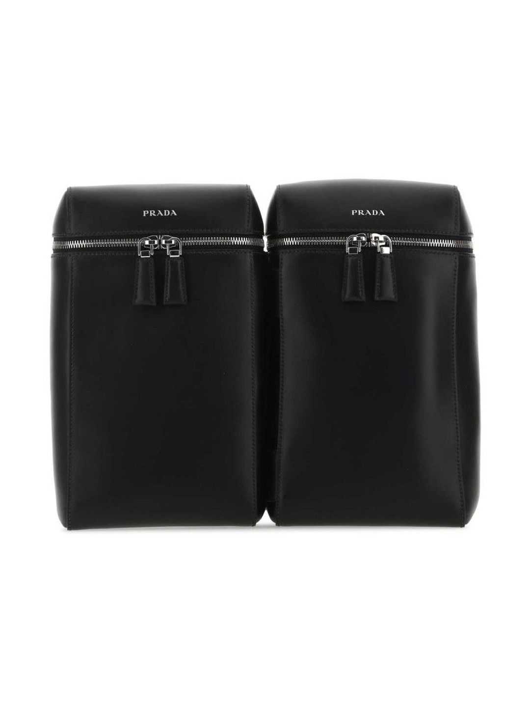 Black leather backpack-image-45