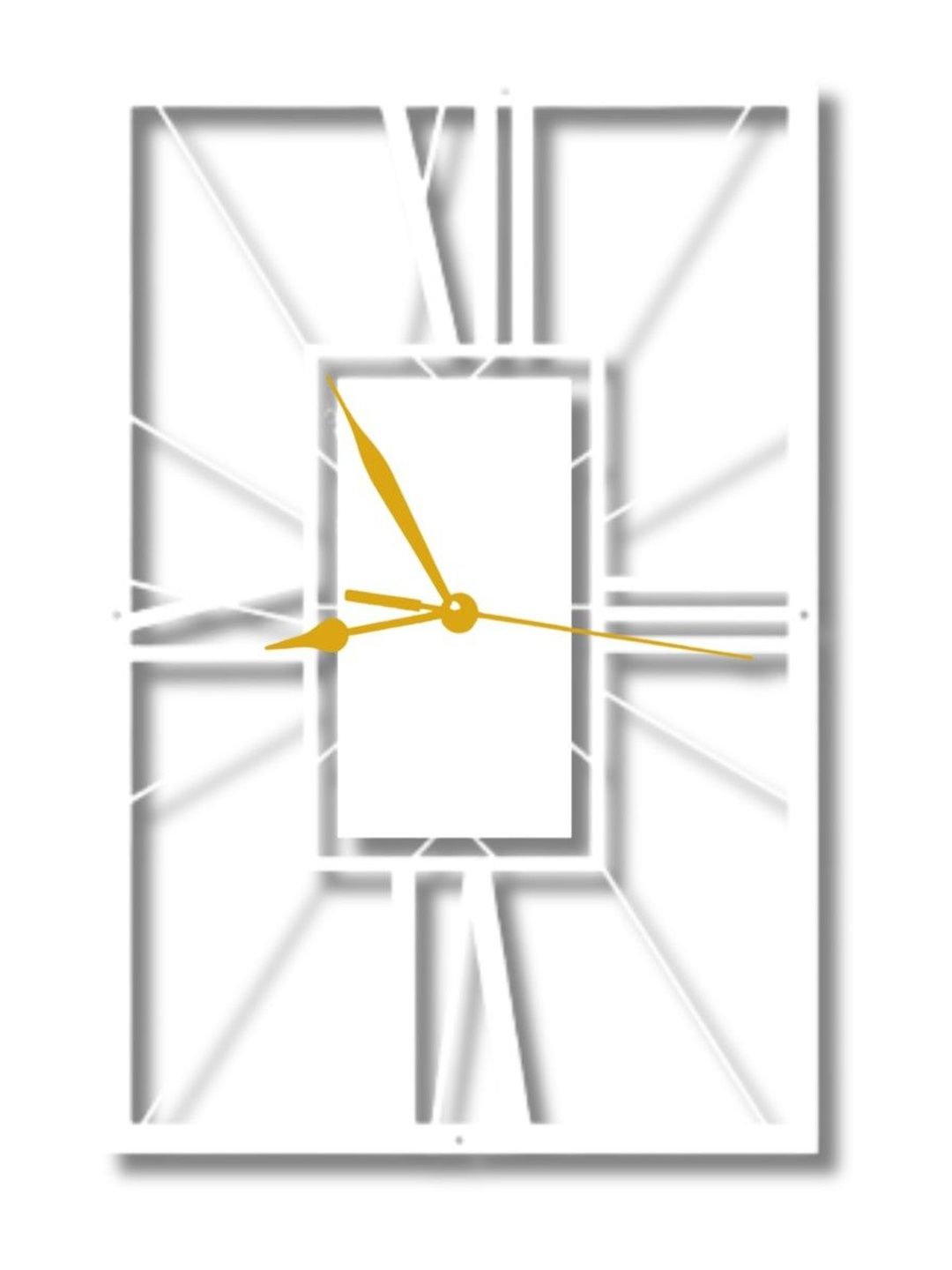VENTUOS White & White Wall Clock-picture-32