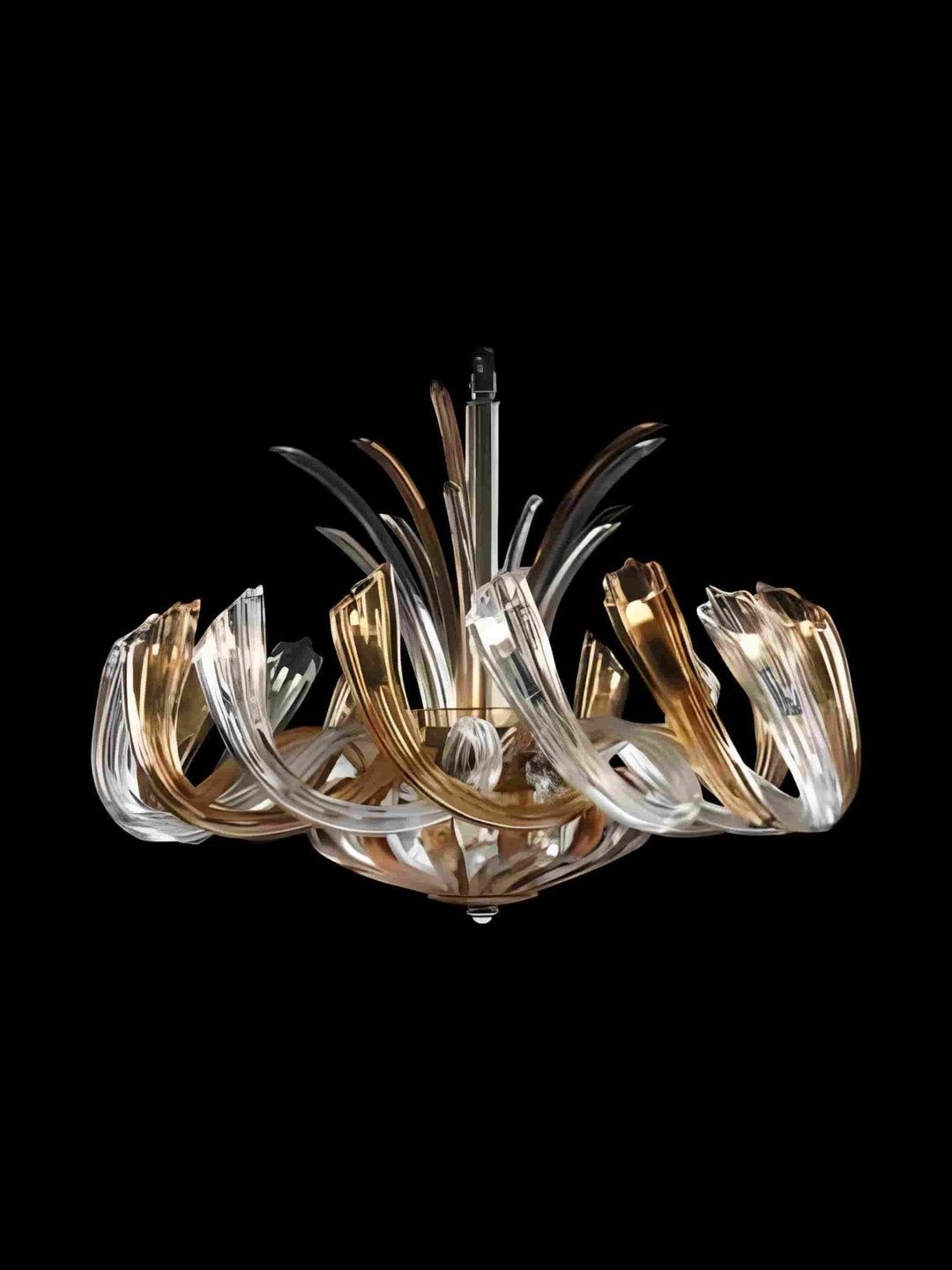 Stello Gold-Toned Contemporary Ceiling Lamp-image-44