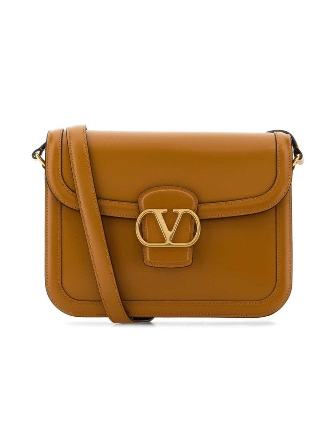 Brown Logo Crossbody Bag-image-19