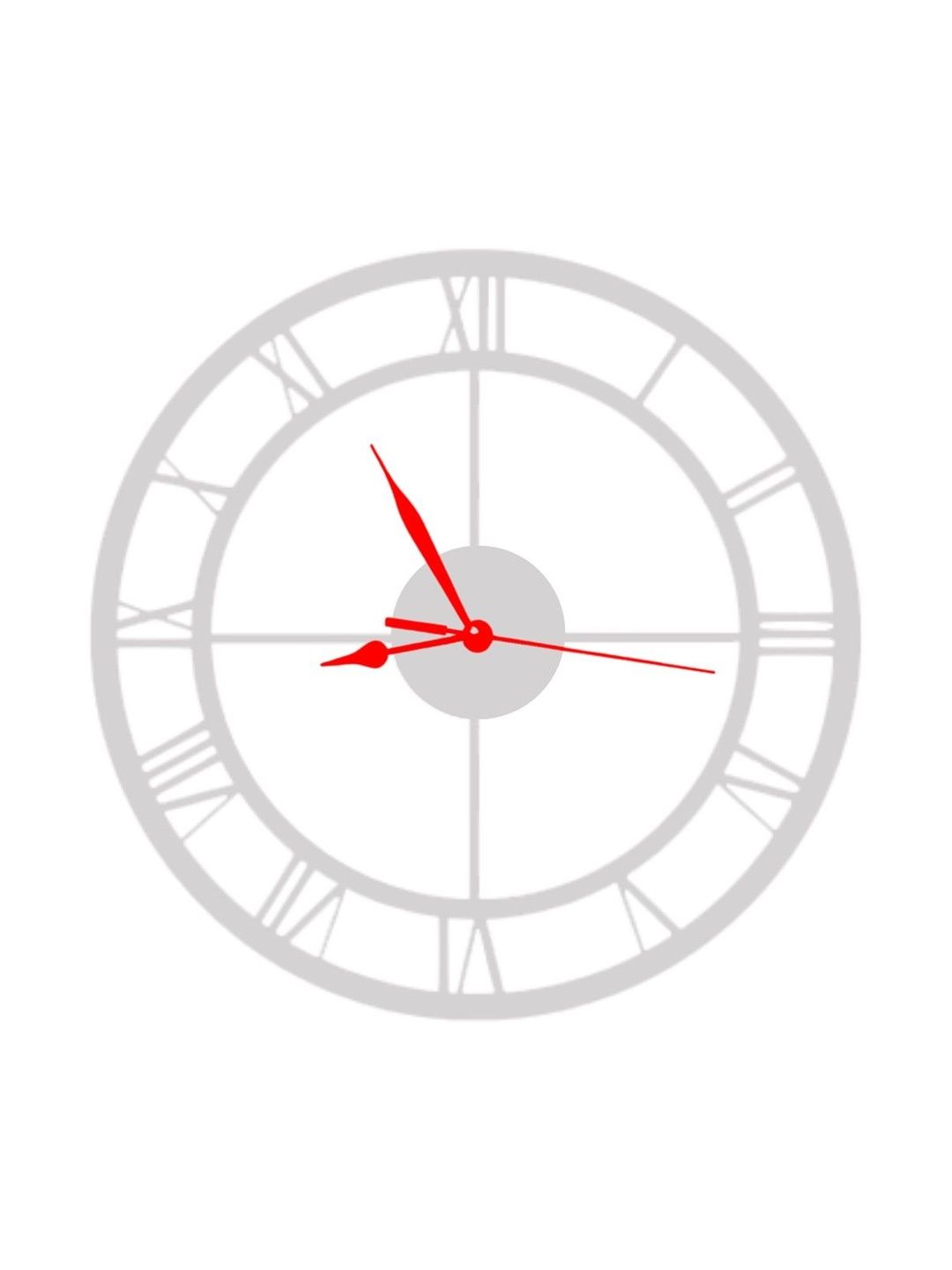 VENTUOS Grey & White Wall Clock-picture-42
