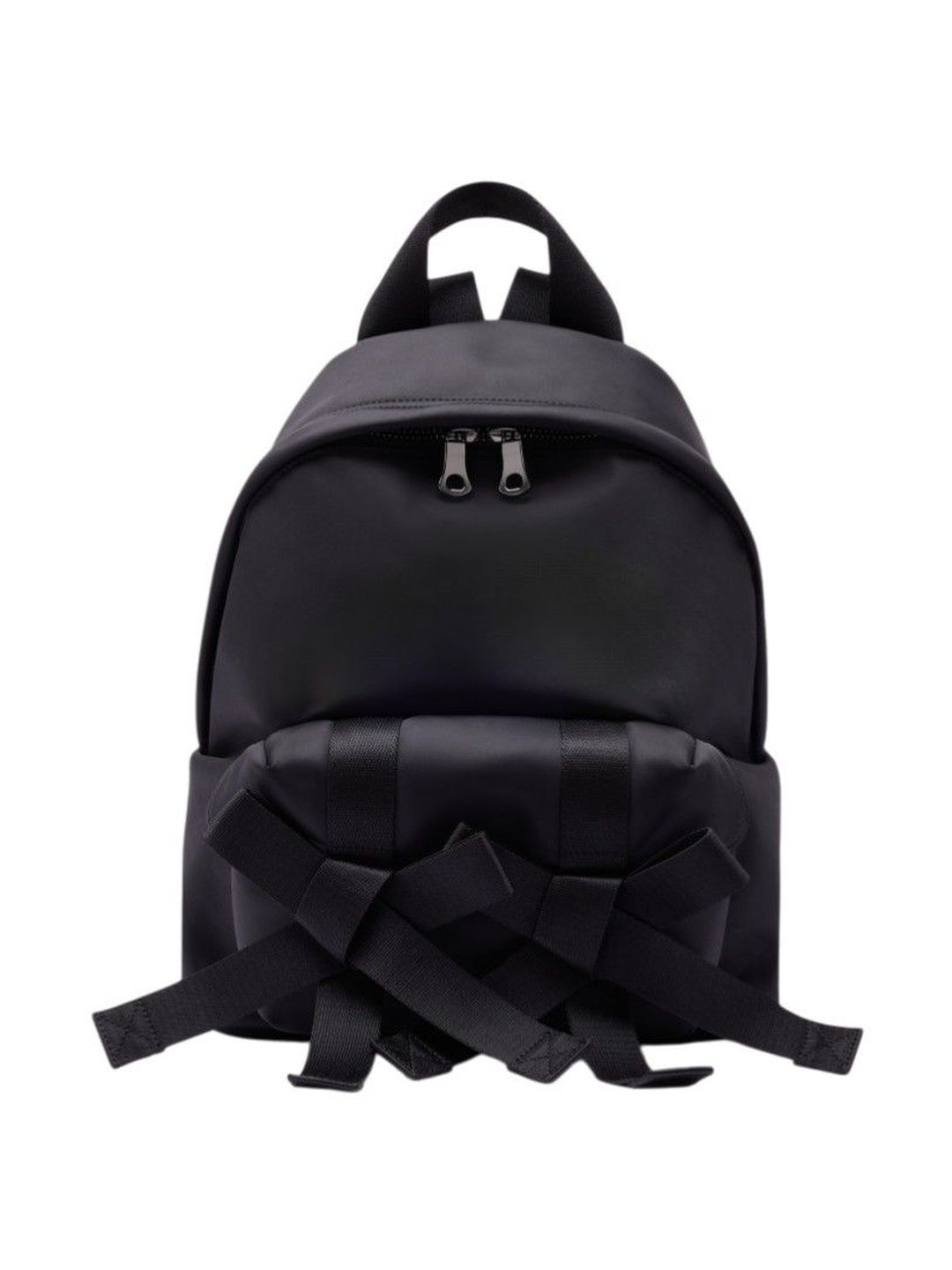 simone rocha Black bow-detail backpack-picture-11