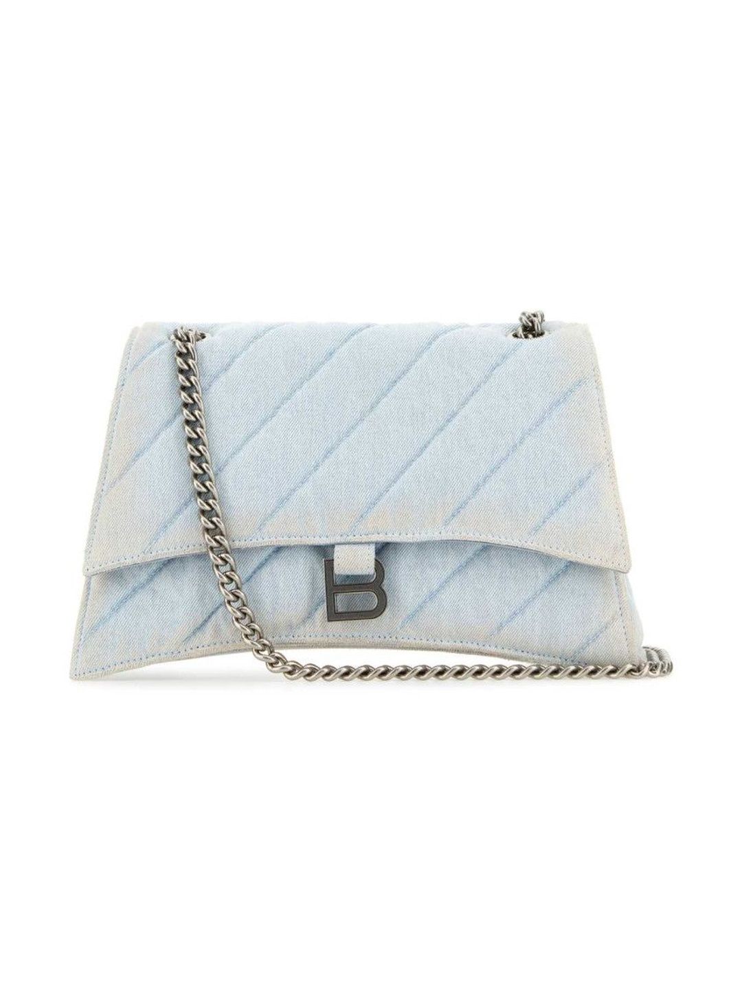 balenciaga Light-blue Crush M Shoulder Bag-picture-30