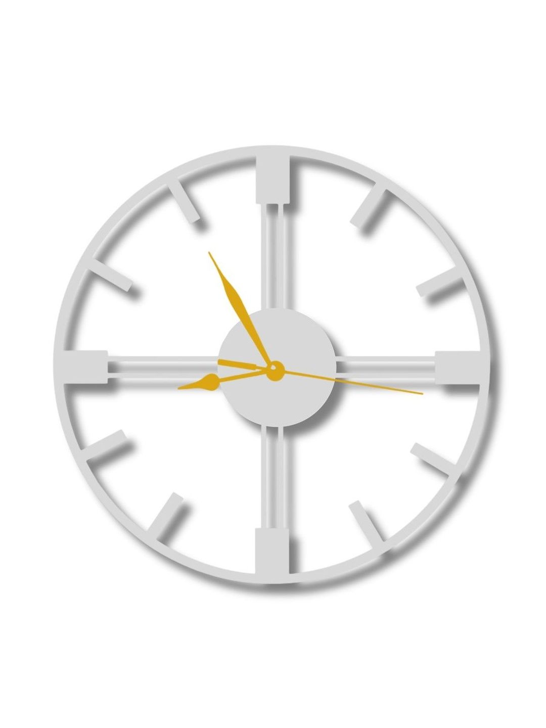 VENTUOS Grey & White Wall Clock-picture-41