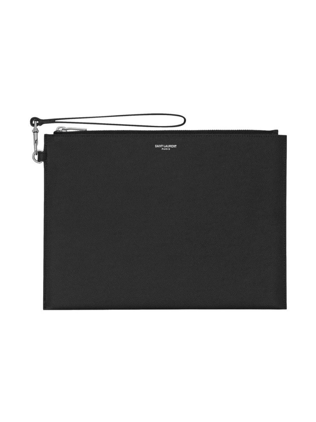saint laurent Black Logo Clutch-picture-29