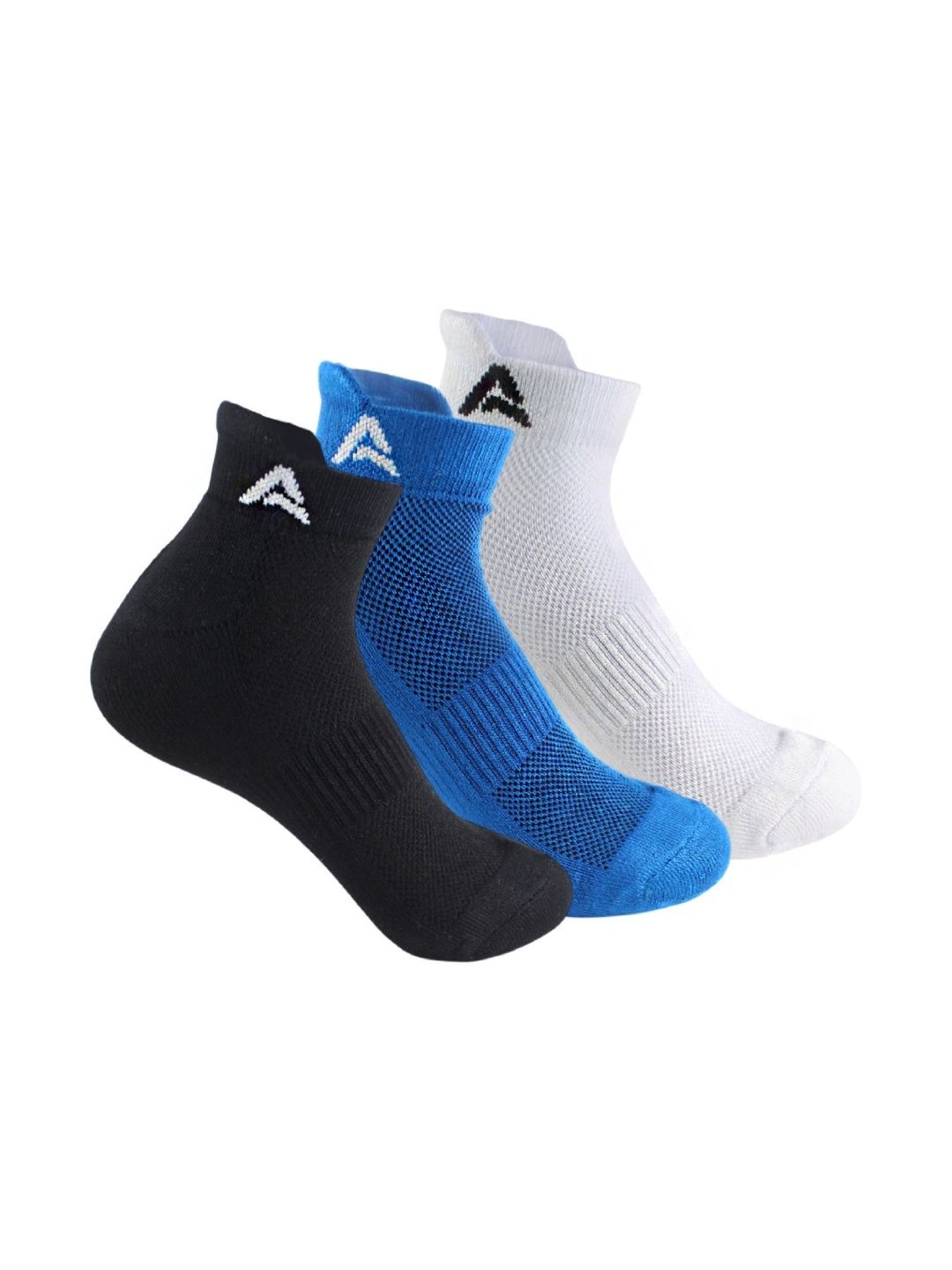 AMAREE Unisex Pack of 3 Assorted Ankle Length Socks-picture-21