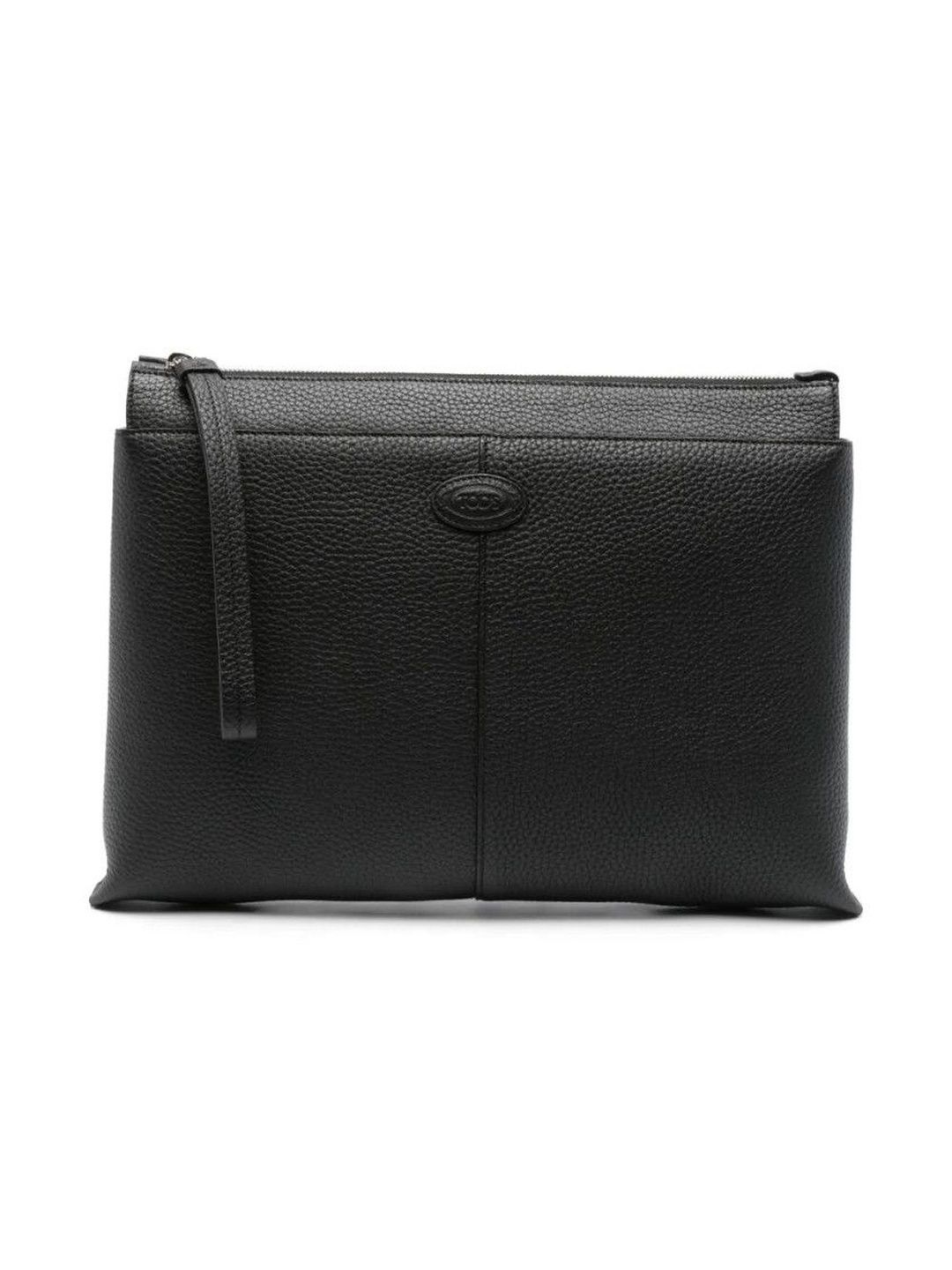 tod's Black Leather Clutch-picture-52