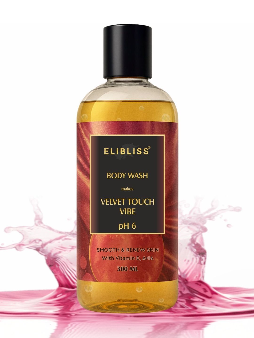 ELIBLISS Velvet Touch Vibe Body Wash With Vitamin E - 300 ml-image-38