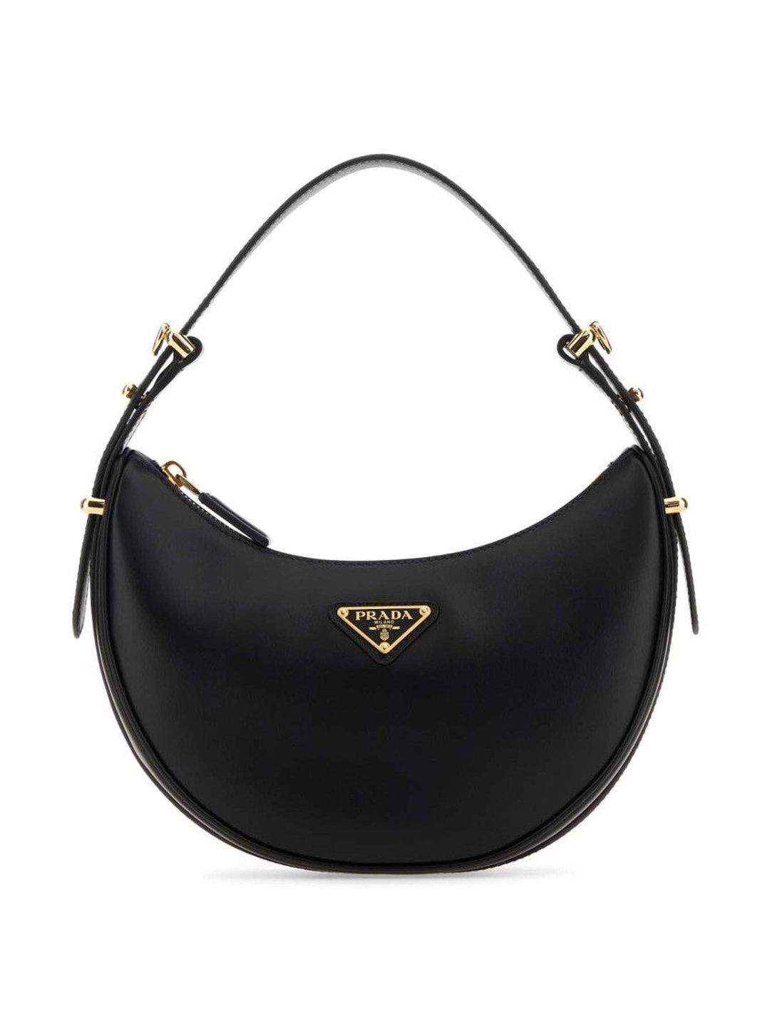Prada Women Black Leather Handbags-picture-13