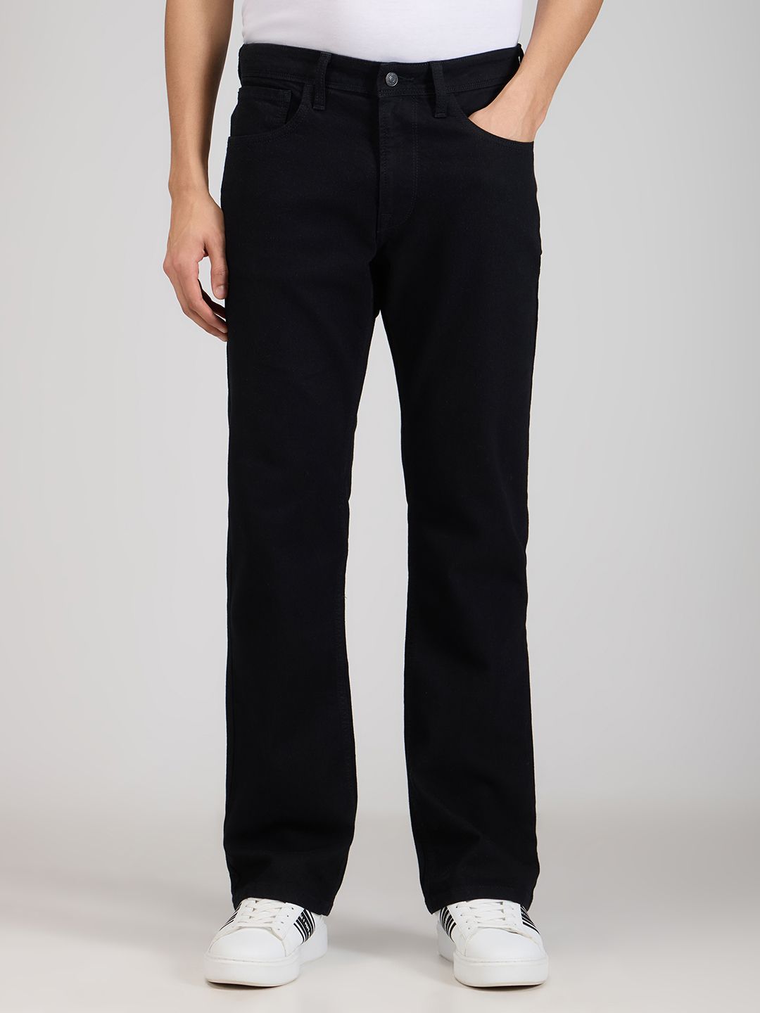 Pepe Jeans Pepe Jeans Men Bootcut Mid-Rise Stretchable Jeans
