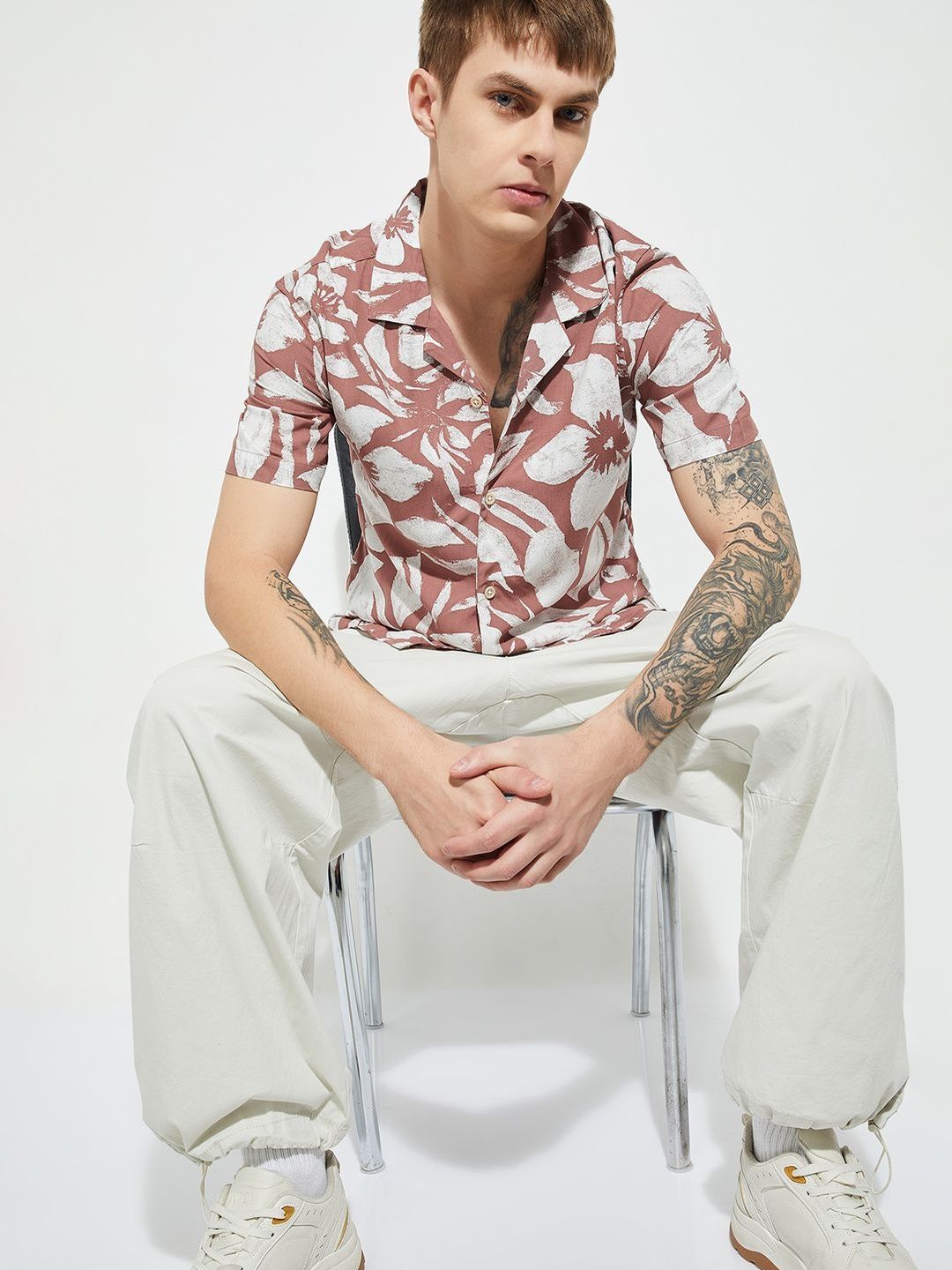 max Men Floral Printed Casual Shirt-picture-38