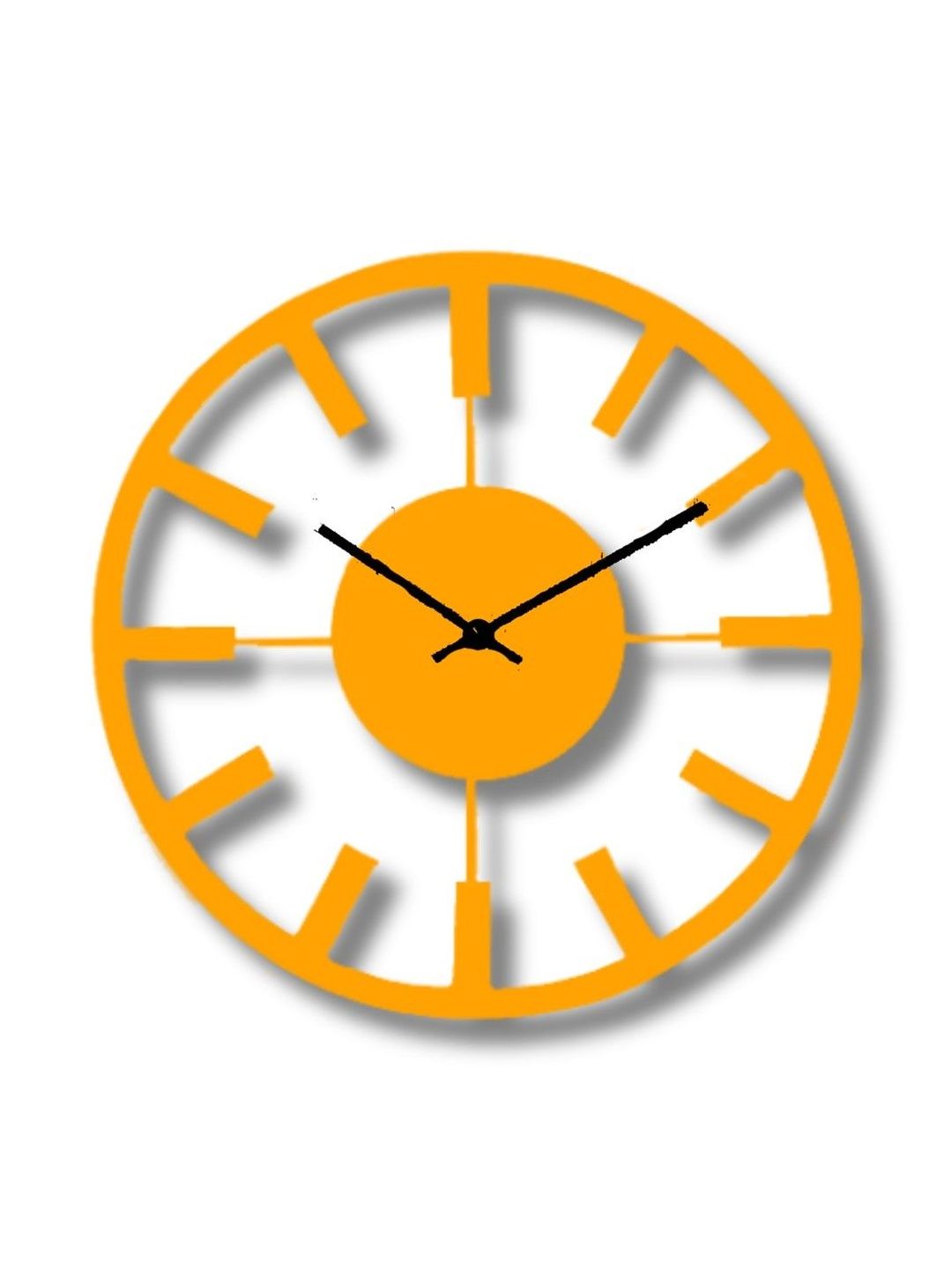 VENTUOS Orange & Orange Wall Clock-picture-34