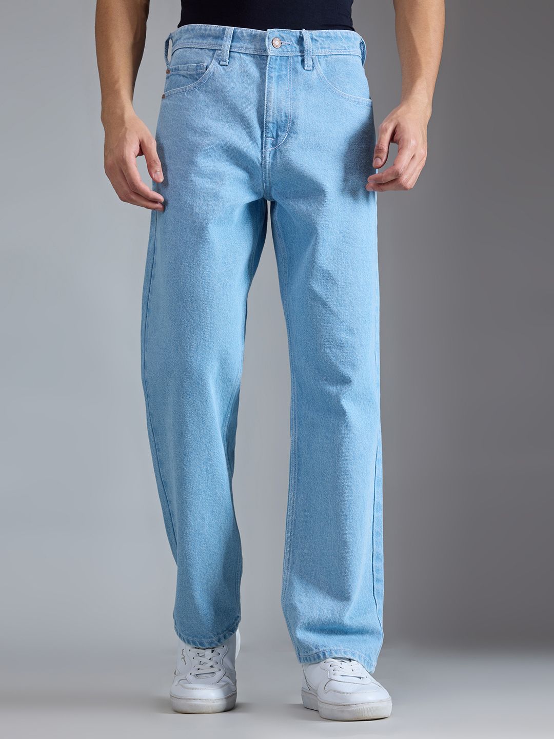 Pepe Jeans Men James Relaxed Fit Mid-Rise Jeans-picture-28