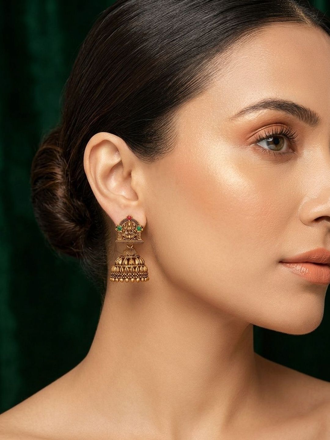 DURATI Classic Jhumkas Earrings-picture-14