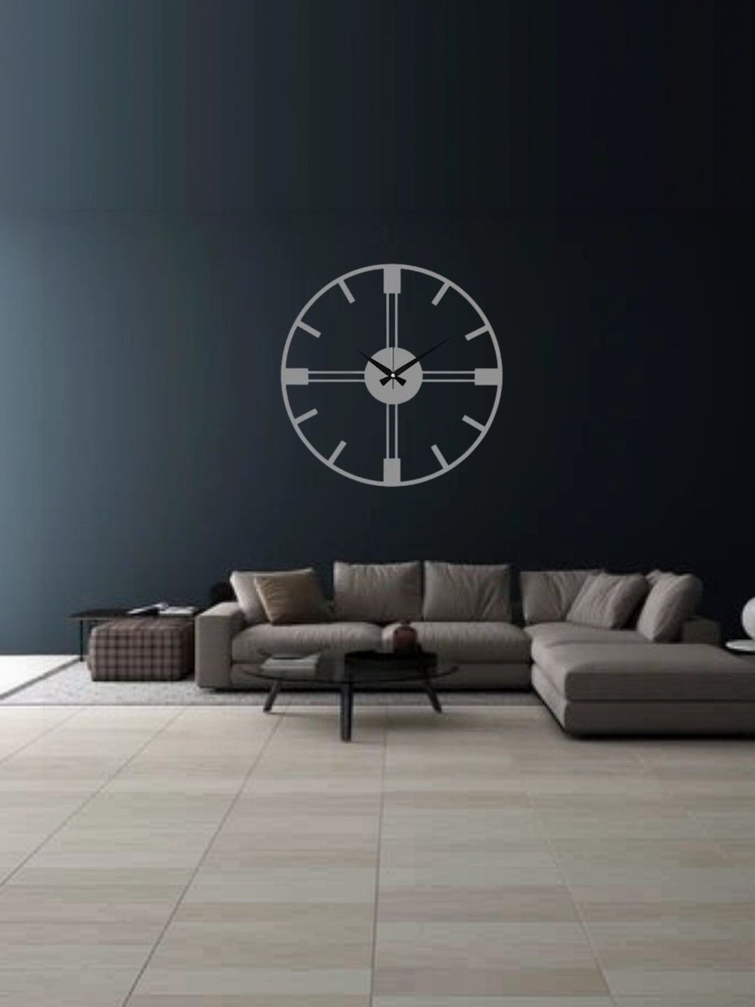 VENTUOS White & Grey Wall Clock-picture-39