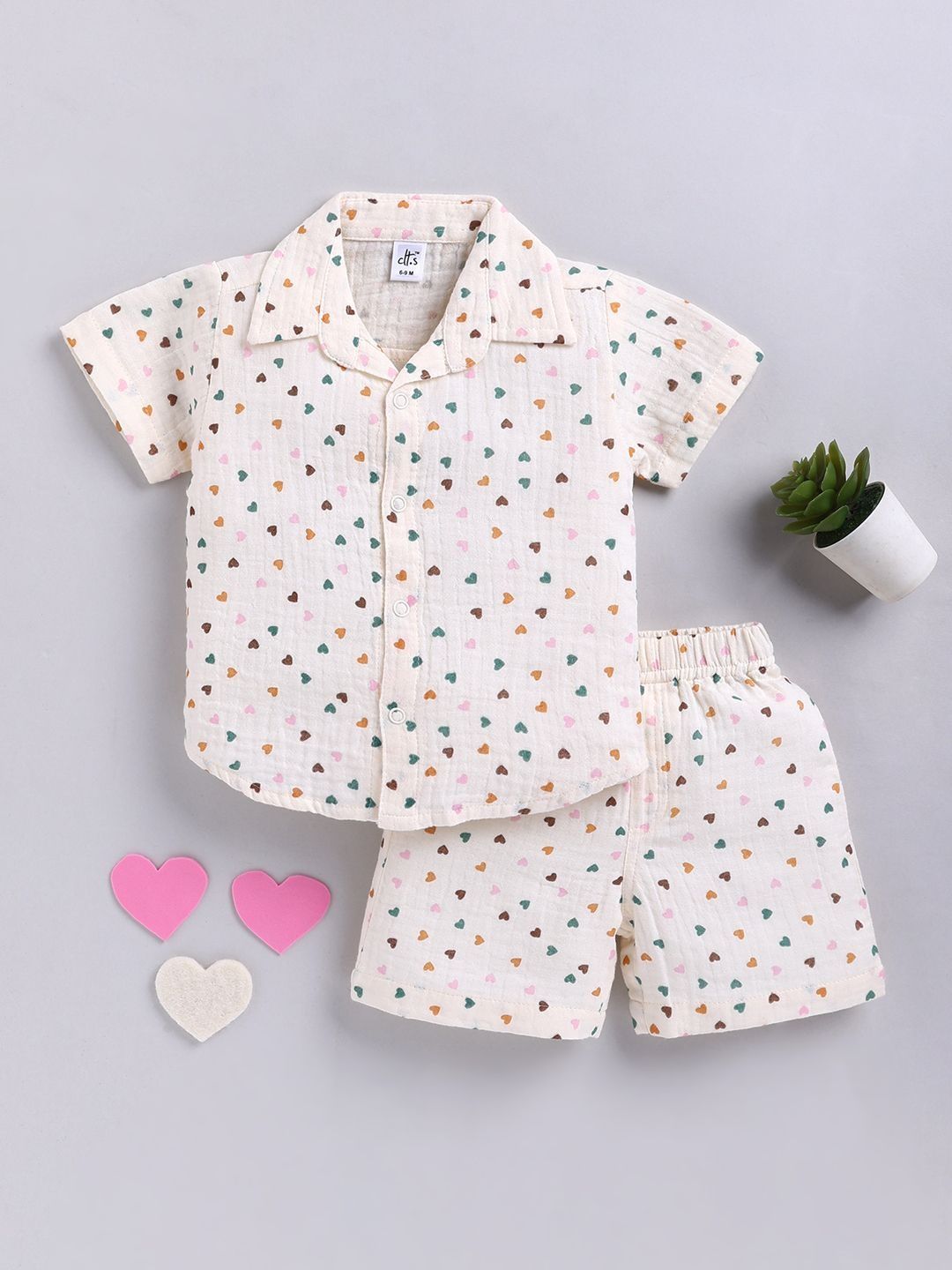 Clt.s Unisex Kids Printed Night suit-picture-37