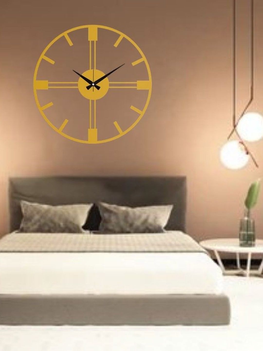 VENTUOS Gold-Toned & Gold-Toned Wall Clock-picture-30