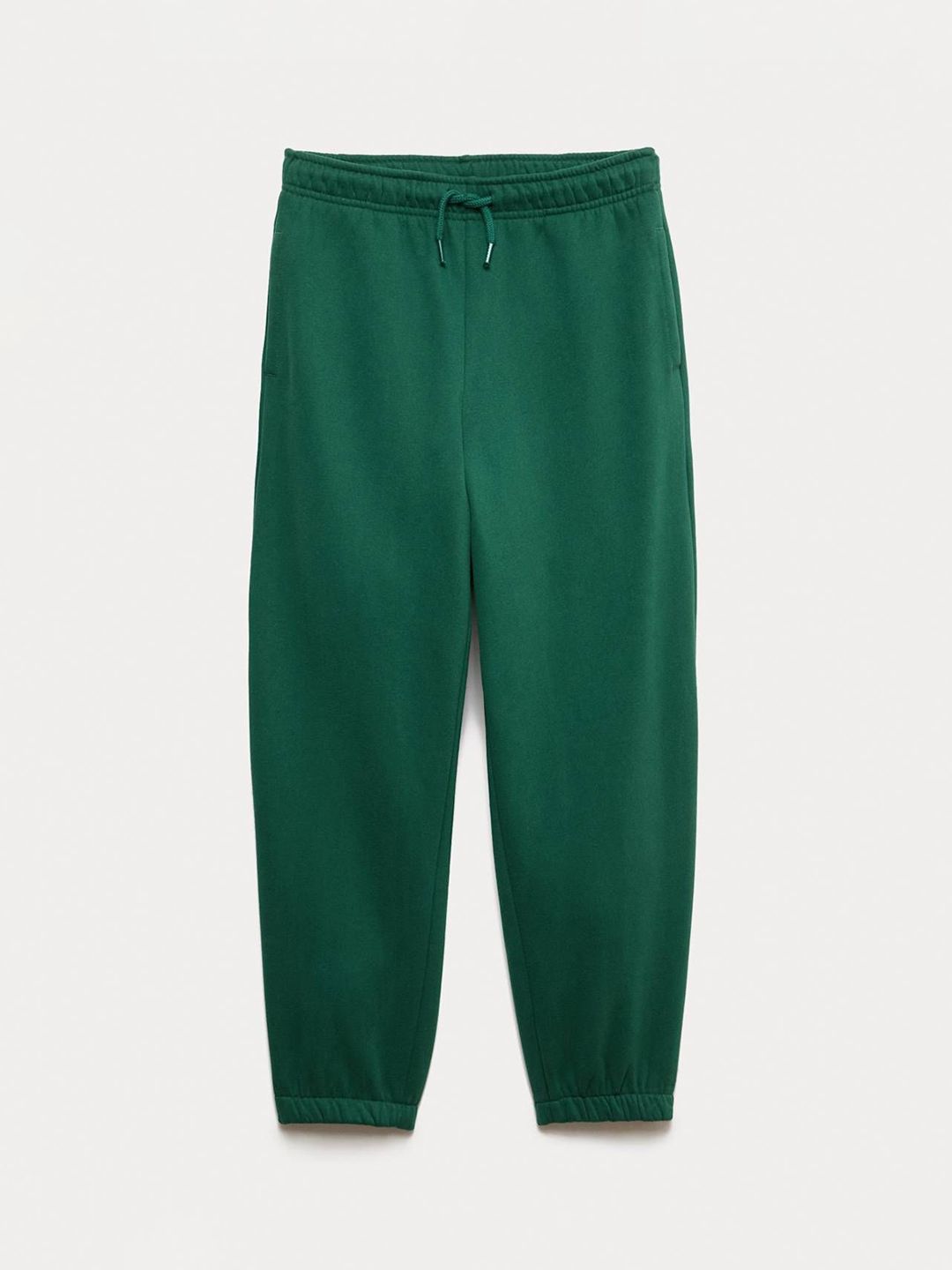 Marks & Spencer Girls Slim Fit Mid-Rise Cotton Joggers-image-37