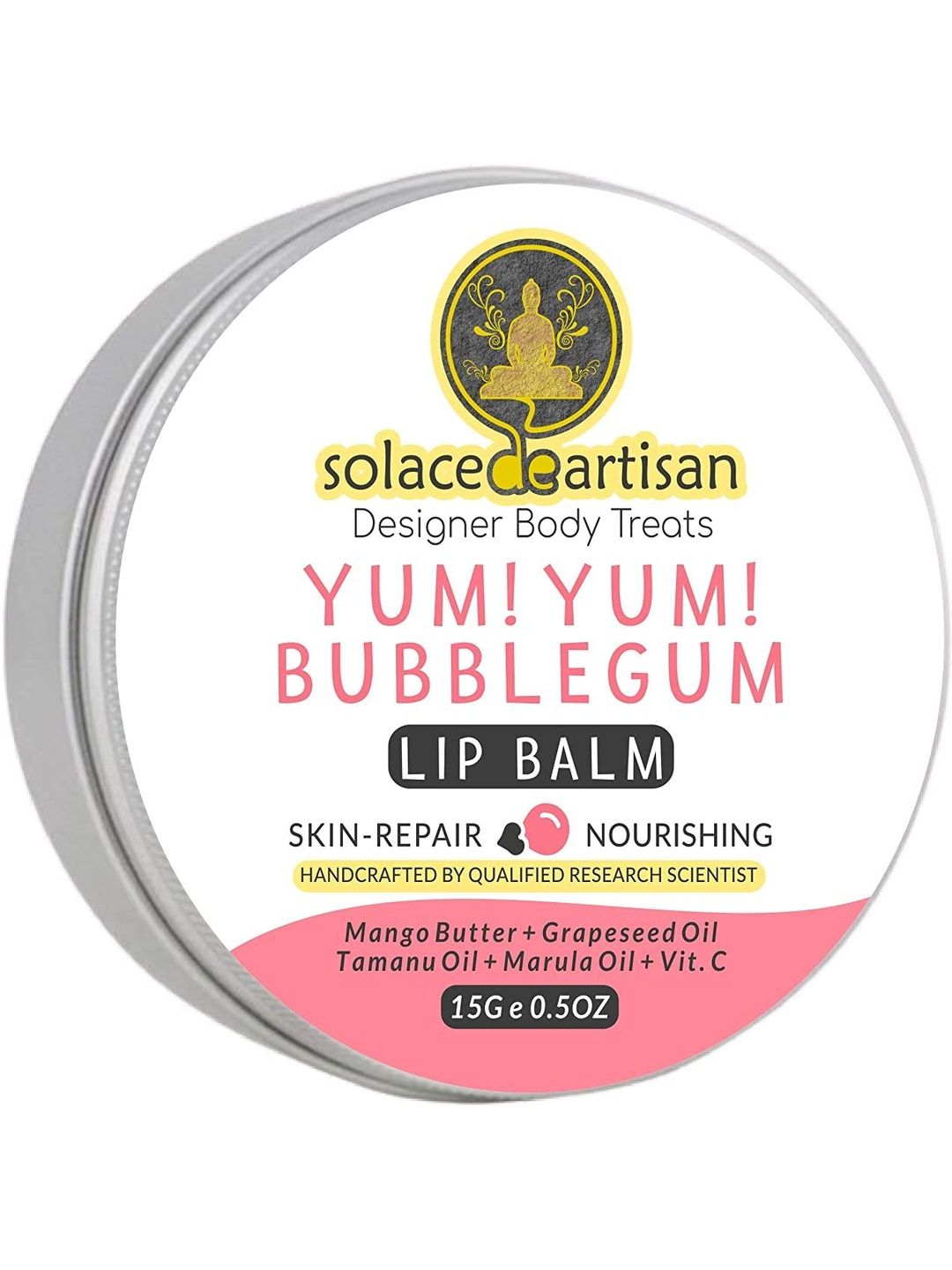 SolaceDeArtisan Yum! Yum! Bubblegum Lip Balm - 15 g-image-8