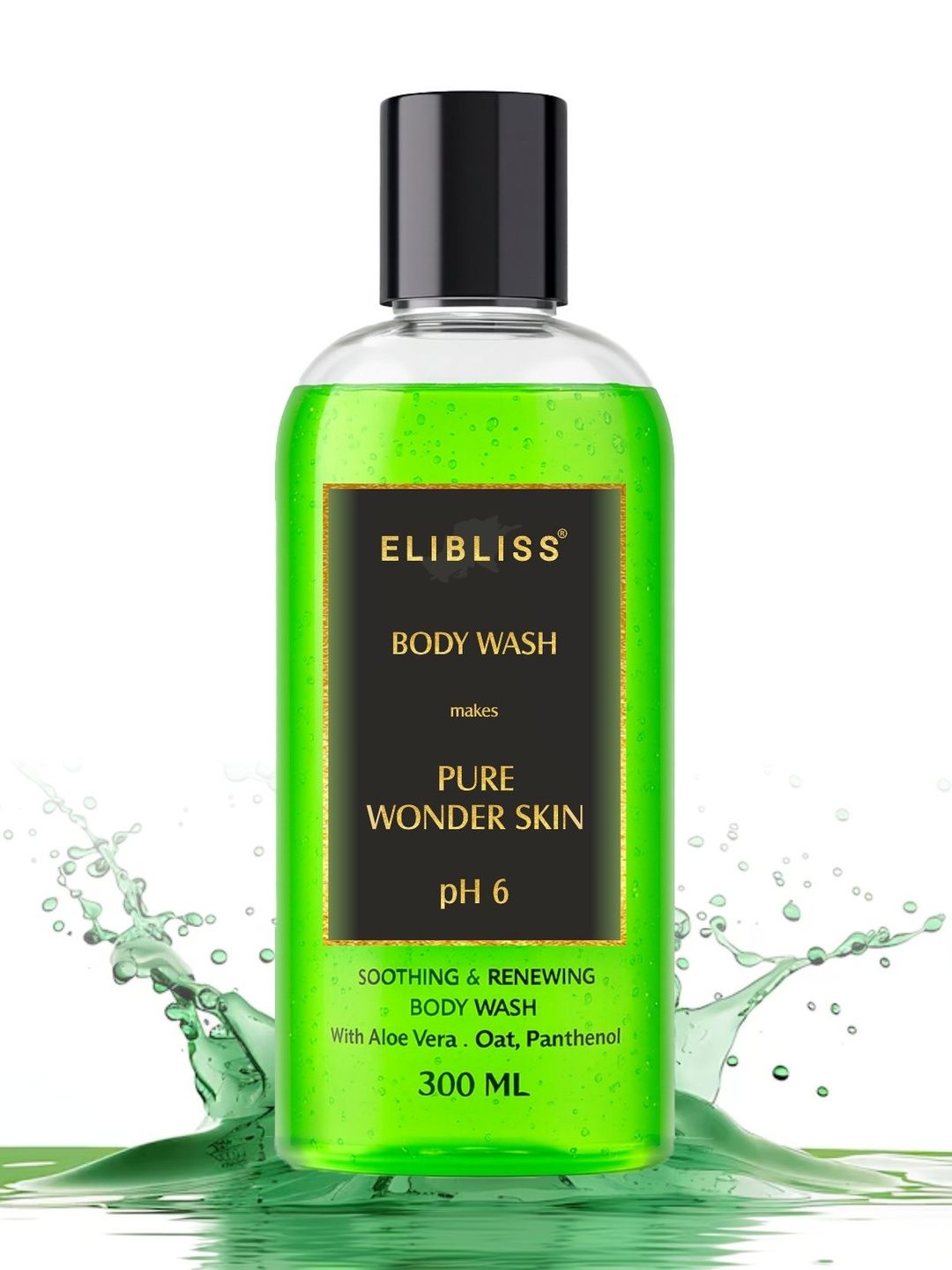 ELIBLISS Pure Wonder Skin Body Wash With Aloe Vera - 300 ml-image-0