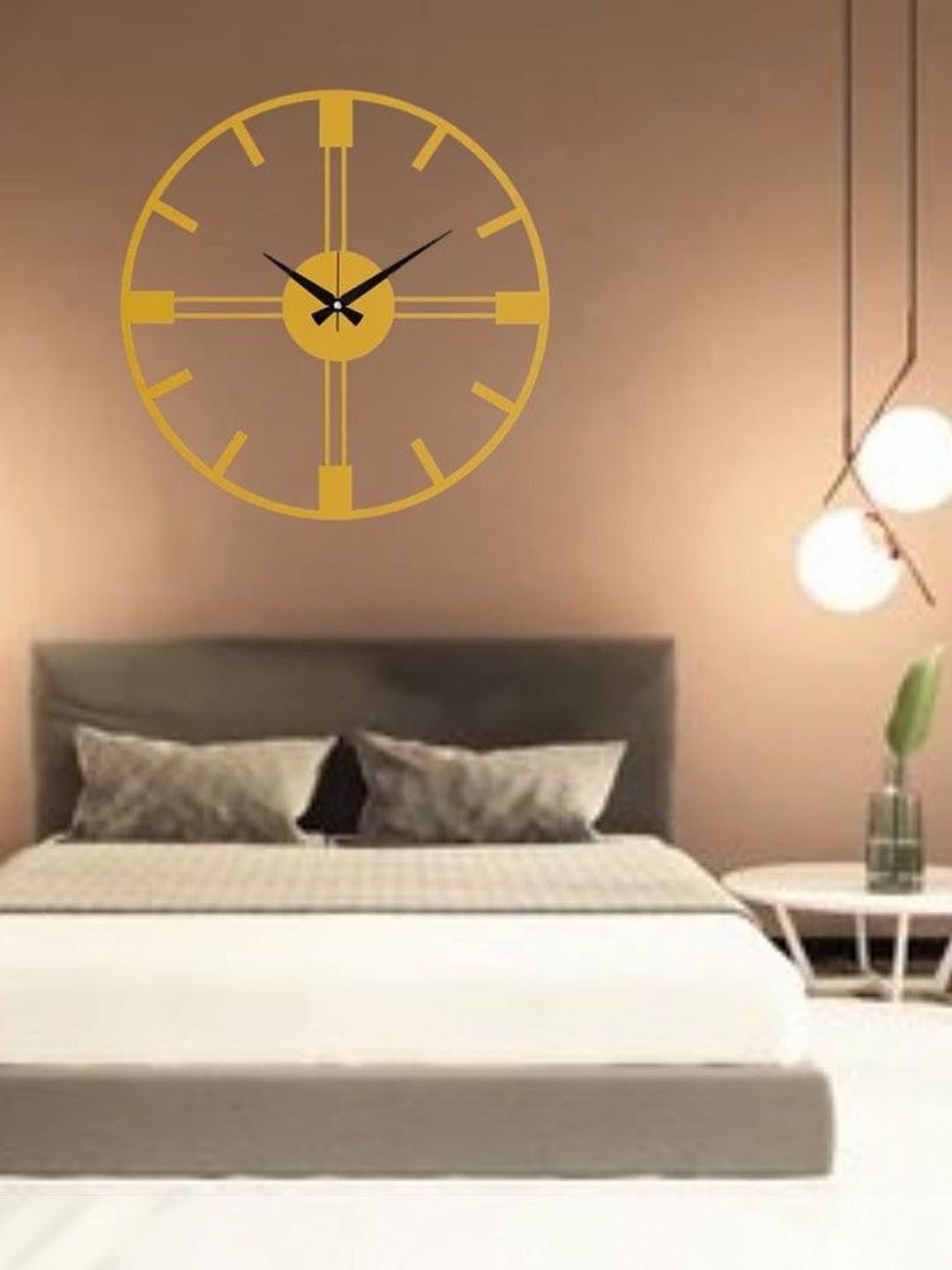 VENTUOS Gold-Toned & Gold-Toned Wall Clock-picture-29
