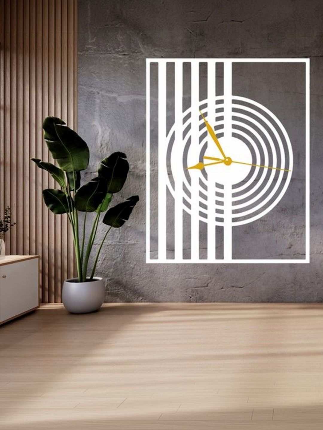 VENTUOS White & white Wall Clock-picture-35