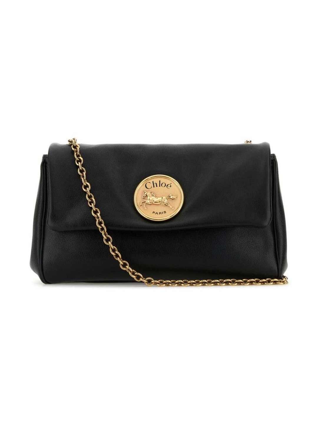 chloe Black Heritage Shoulder Bag-picture-30