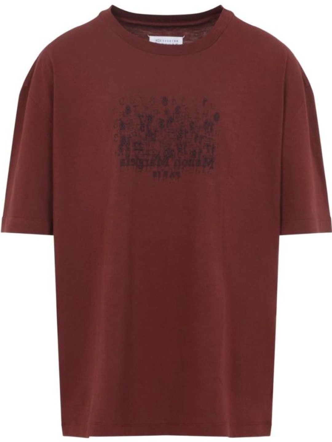 Maison Margiela Red Cotton Regular Fit T-Shirt-picture-32