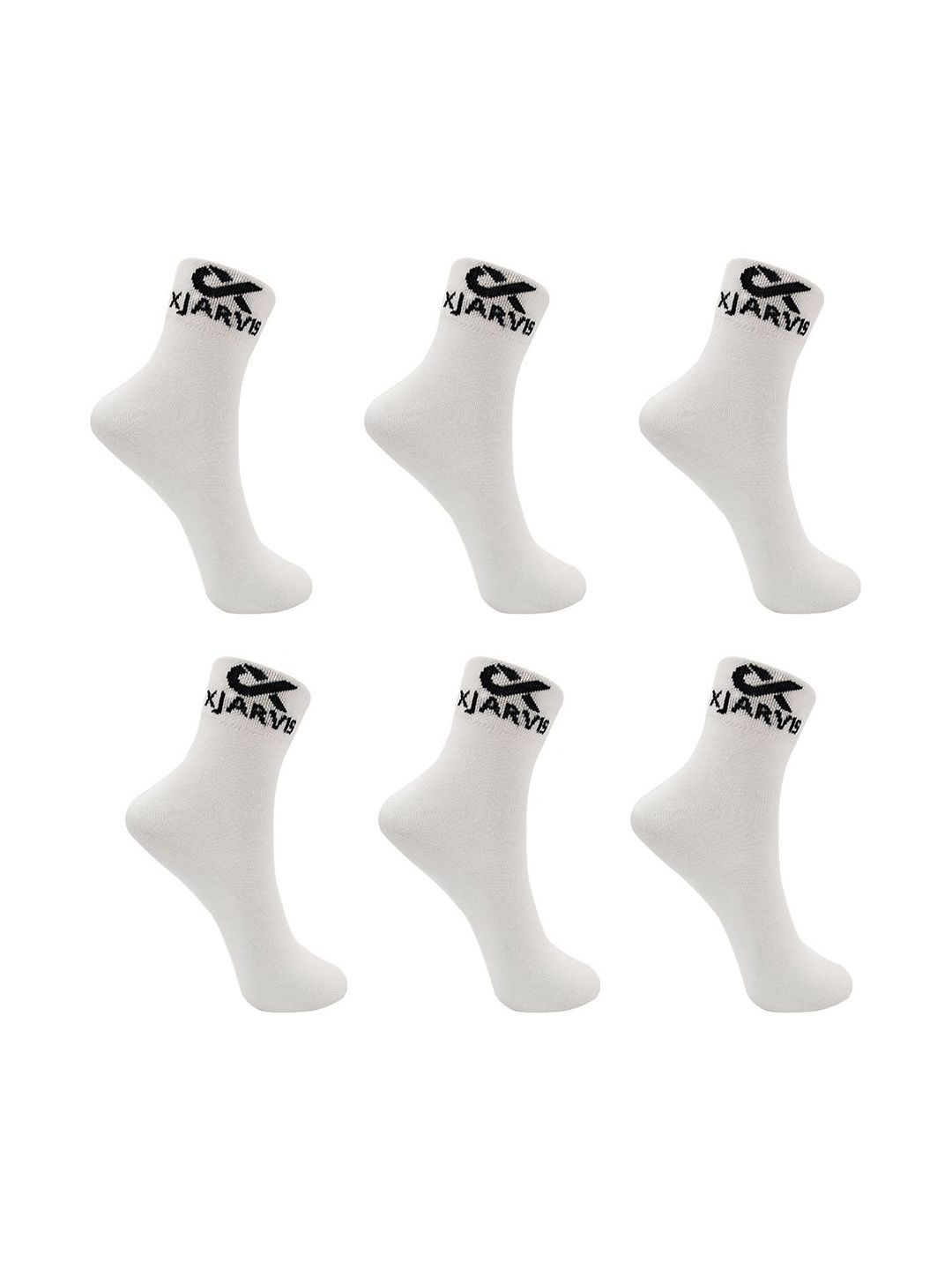 Xjarvis Women Pack of 6 Cotton Patterned Ankle Length Socks-picture-42