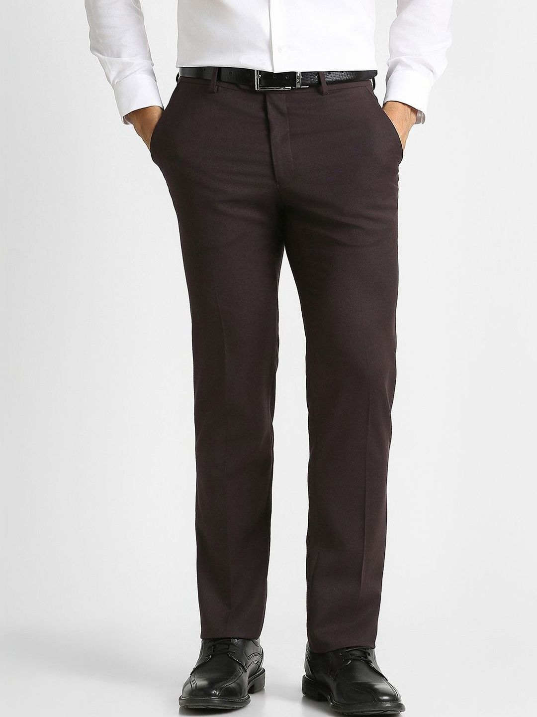 Van Heusen Men Slim Fit Trousers-picture-31