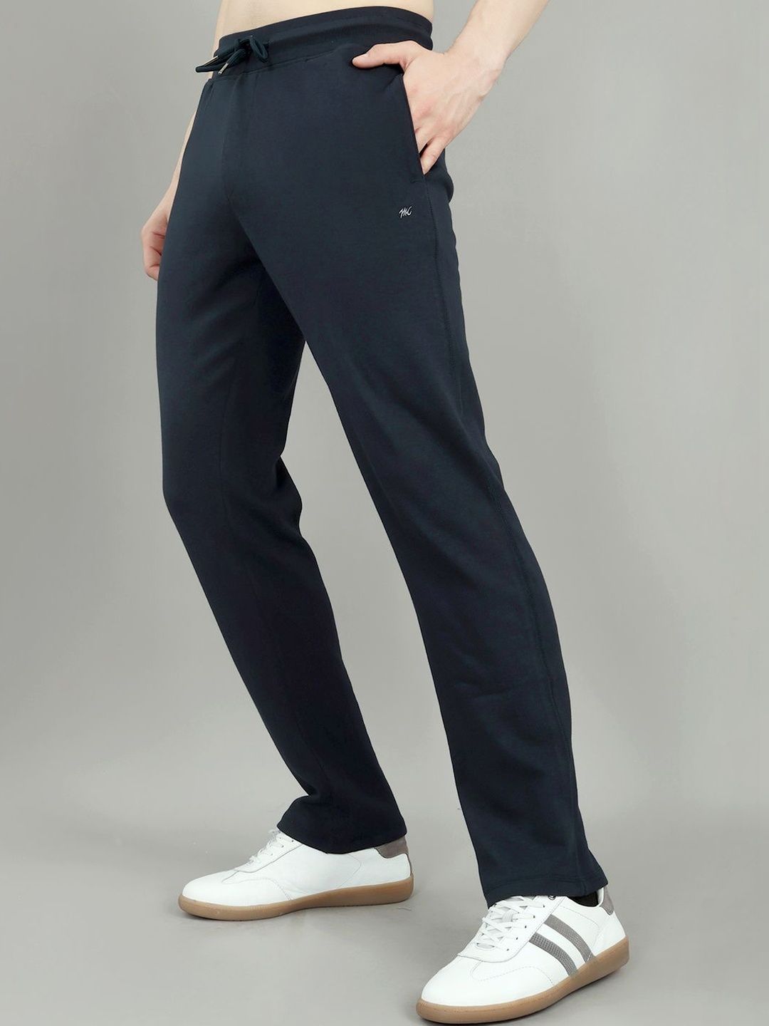 Monte Carlo Men Regular Fit Brand Logo Training Track Pants-picture-20