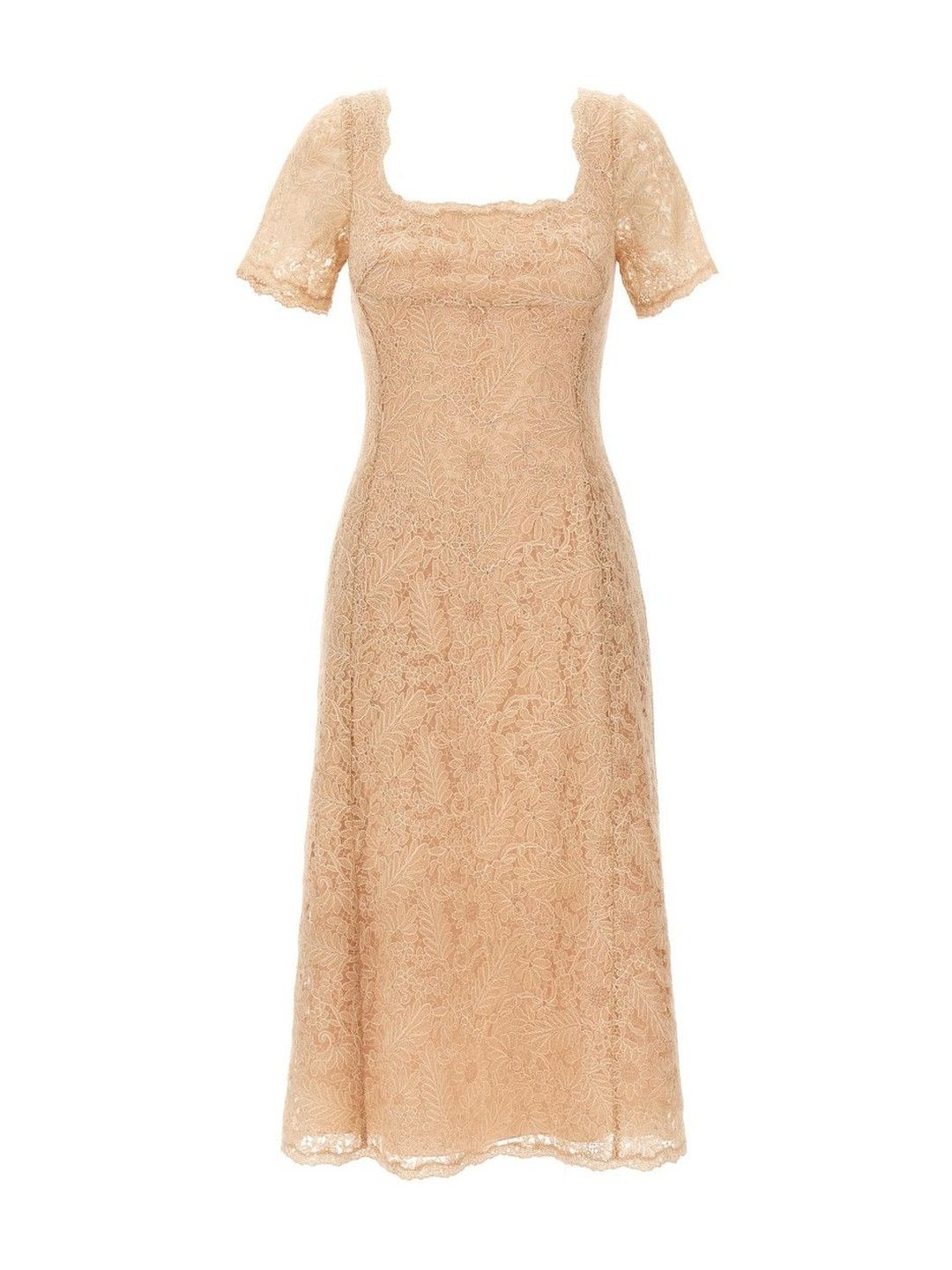 Ermanno Scervino Light Pink Lace Dress-picture-43