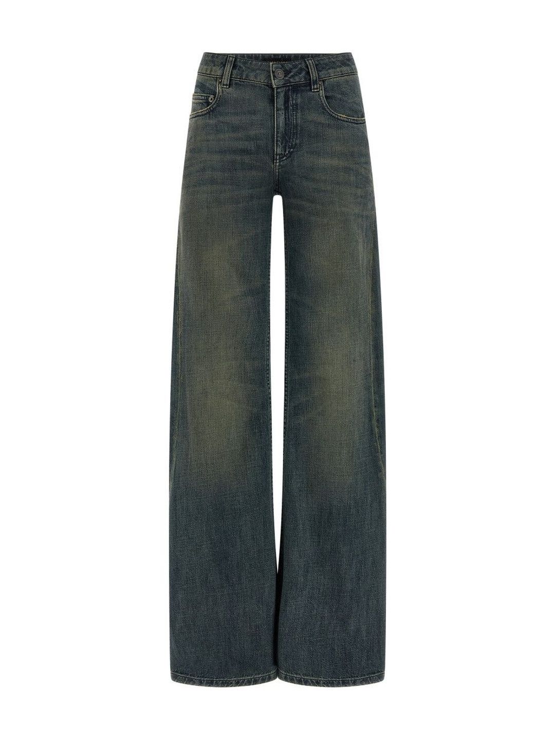 Balenciaga Blue A Gamba Ampia Jeans-picture-39