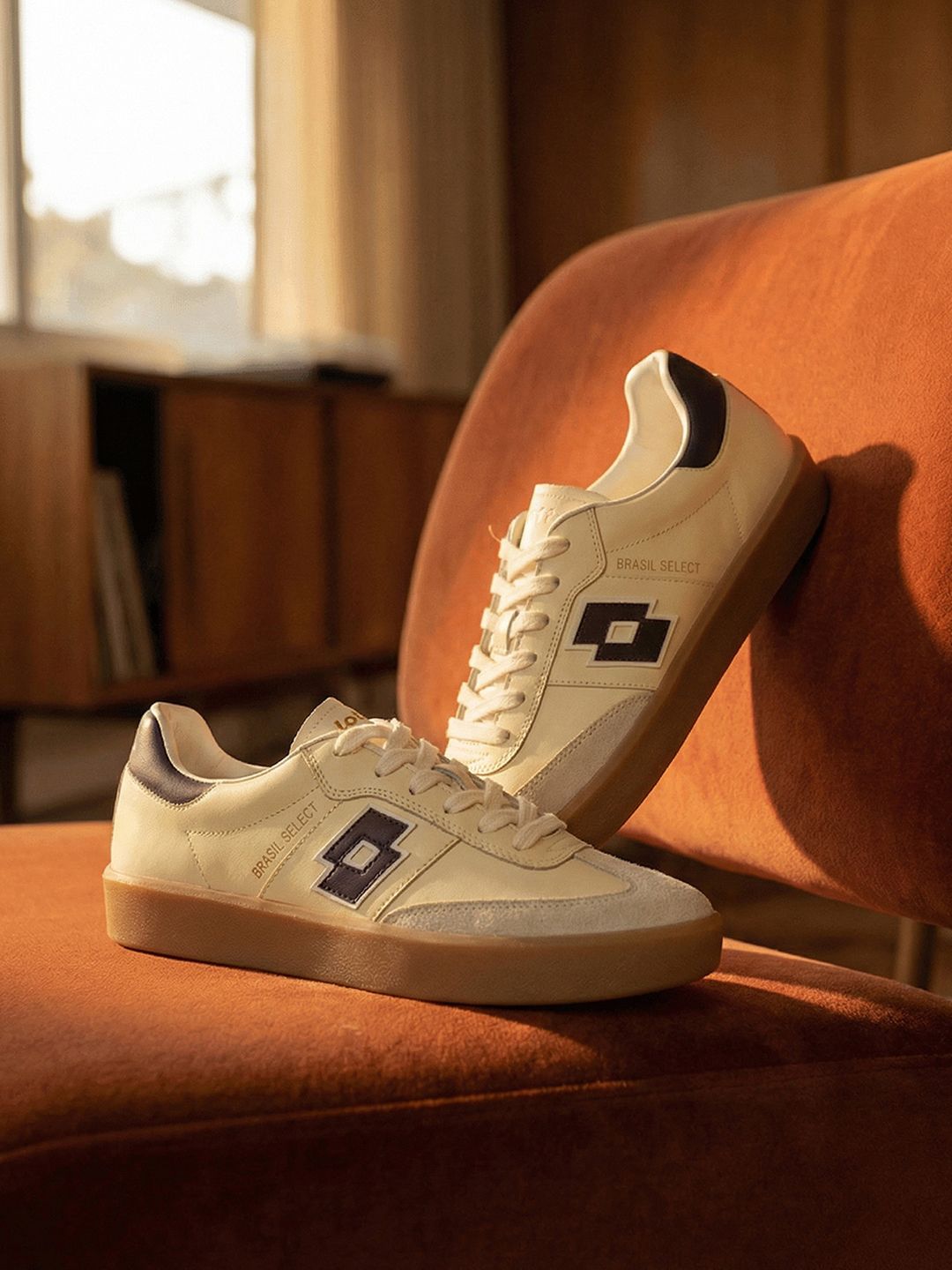 Lotto Men Colourblocked Leather Sneakers-picture-31