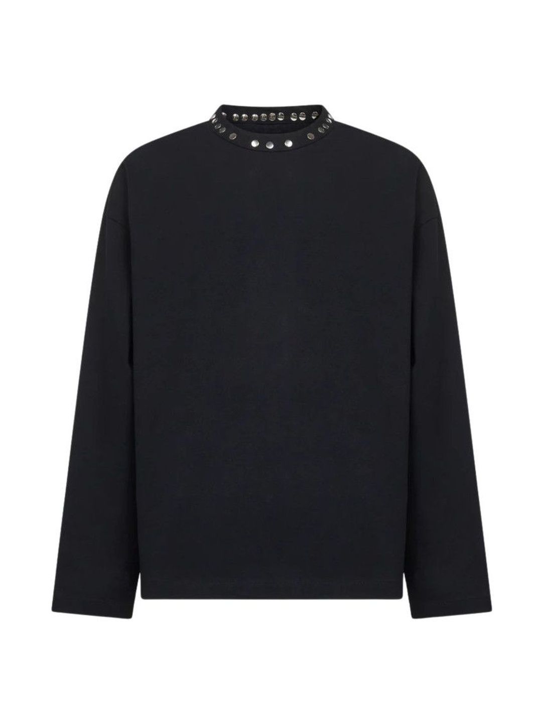 Jil Sander Black Cotton T-Shirt-image-10