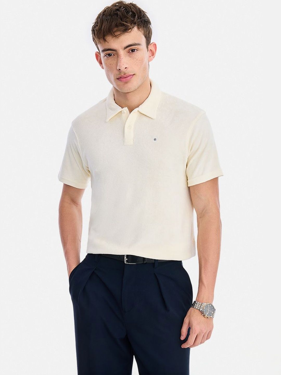 Snitch Men Polo Collar T-shirt