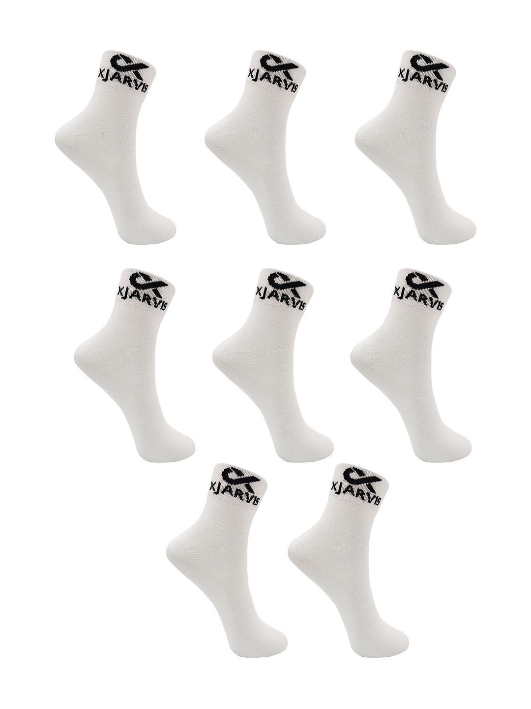 Xjarvis Women Pack of 8 Cotton Patterned Ankle Length Socks-picture-20