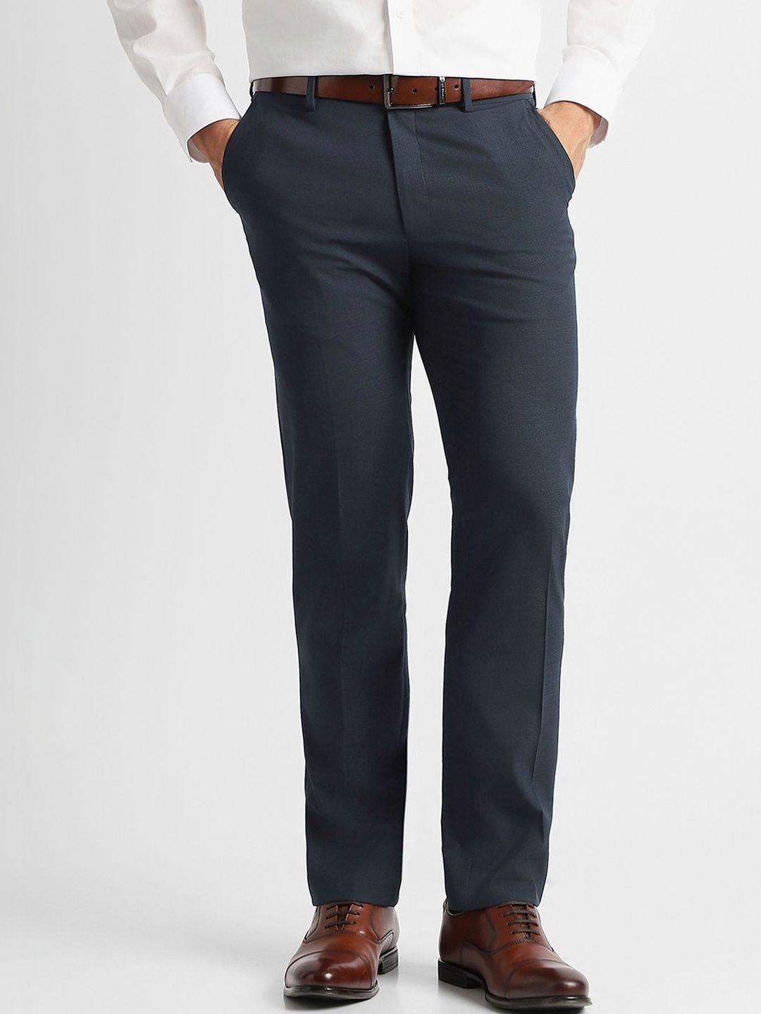 Van Heusen Men Slim Fit Trousers-picture-13