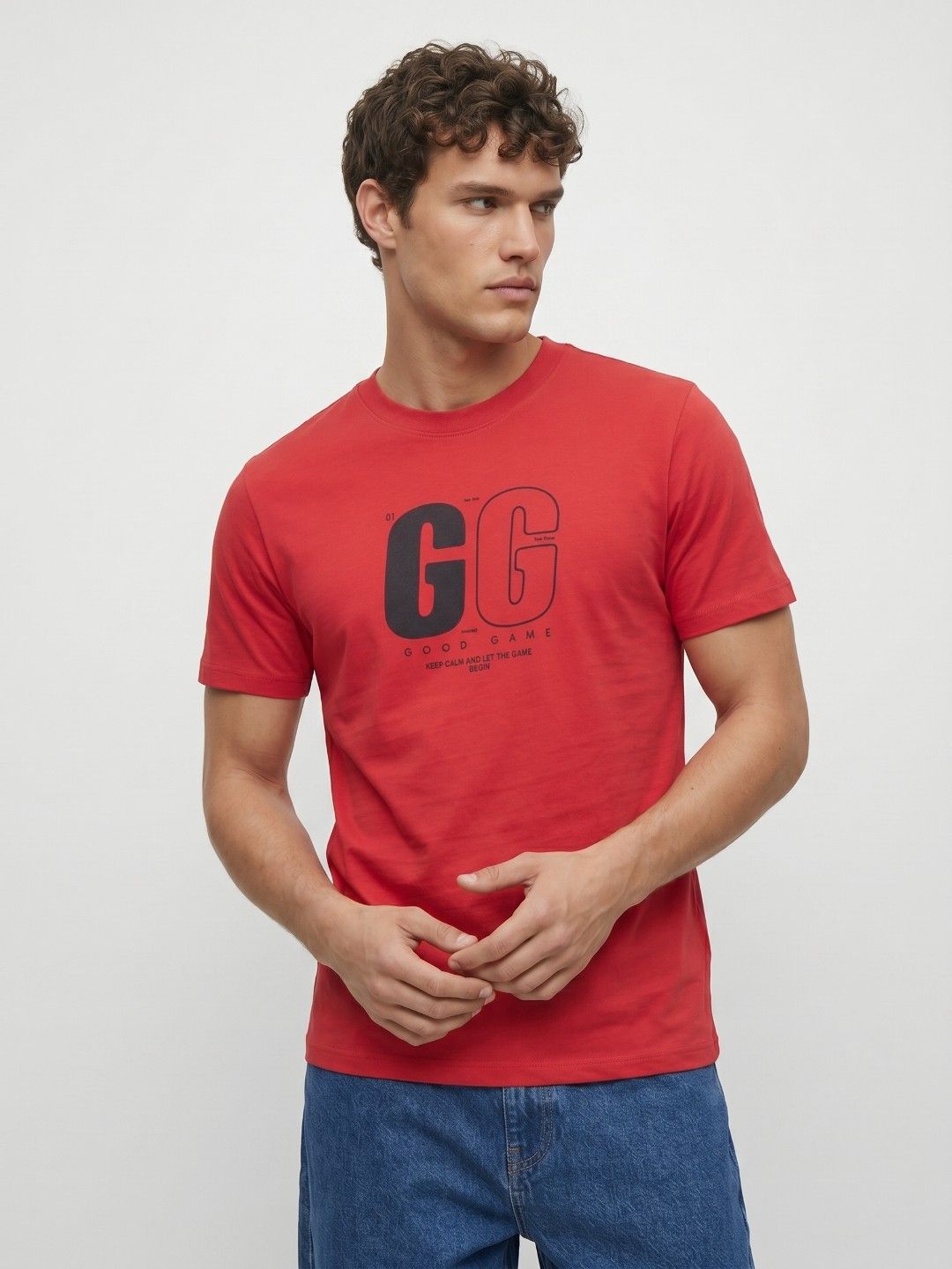 glitchez Printed Pure Cotton T-shirt-image-6