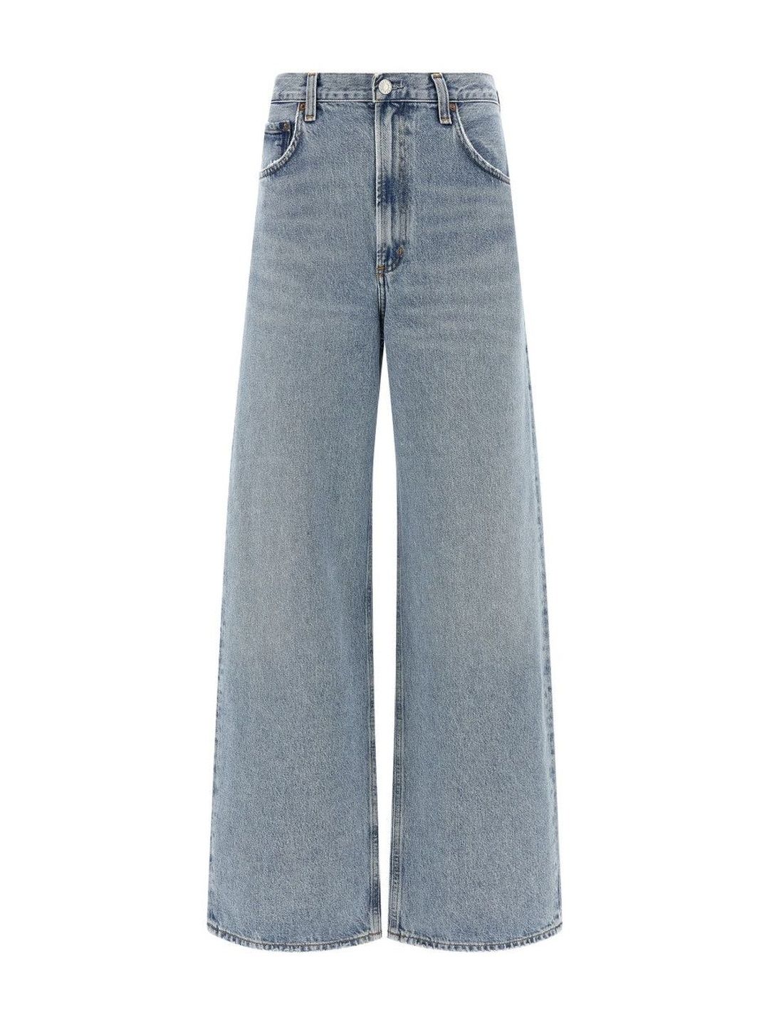 AGOLDE Light Blue Low Curve Jeans-picture-15