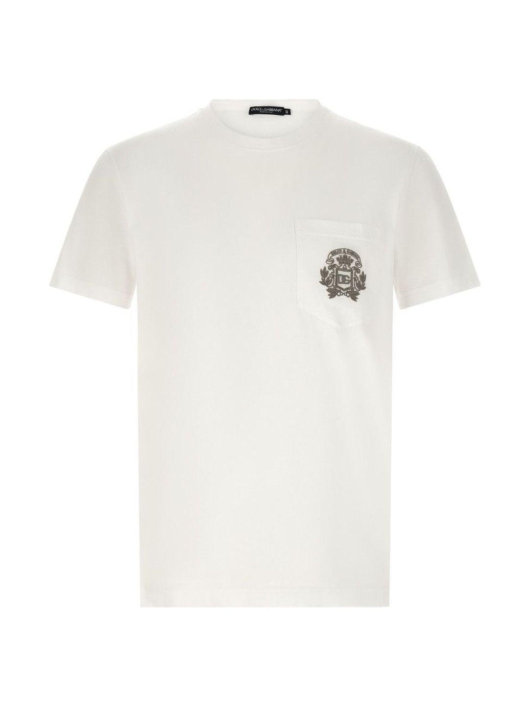 Dolce & Gabbana White Dg Embroidered T-Shirt-picture-33