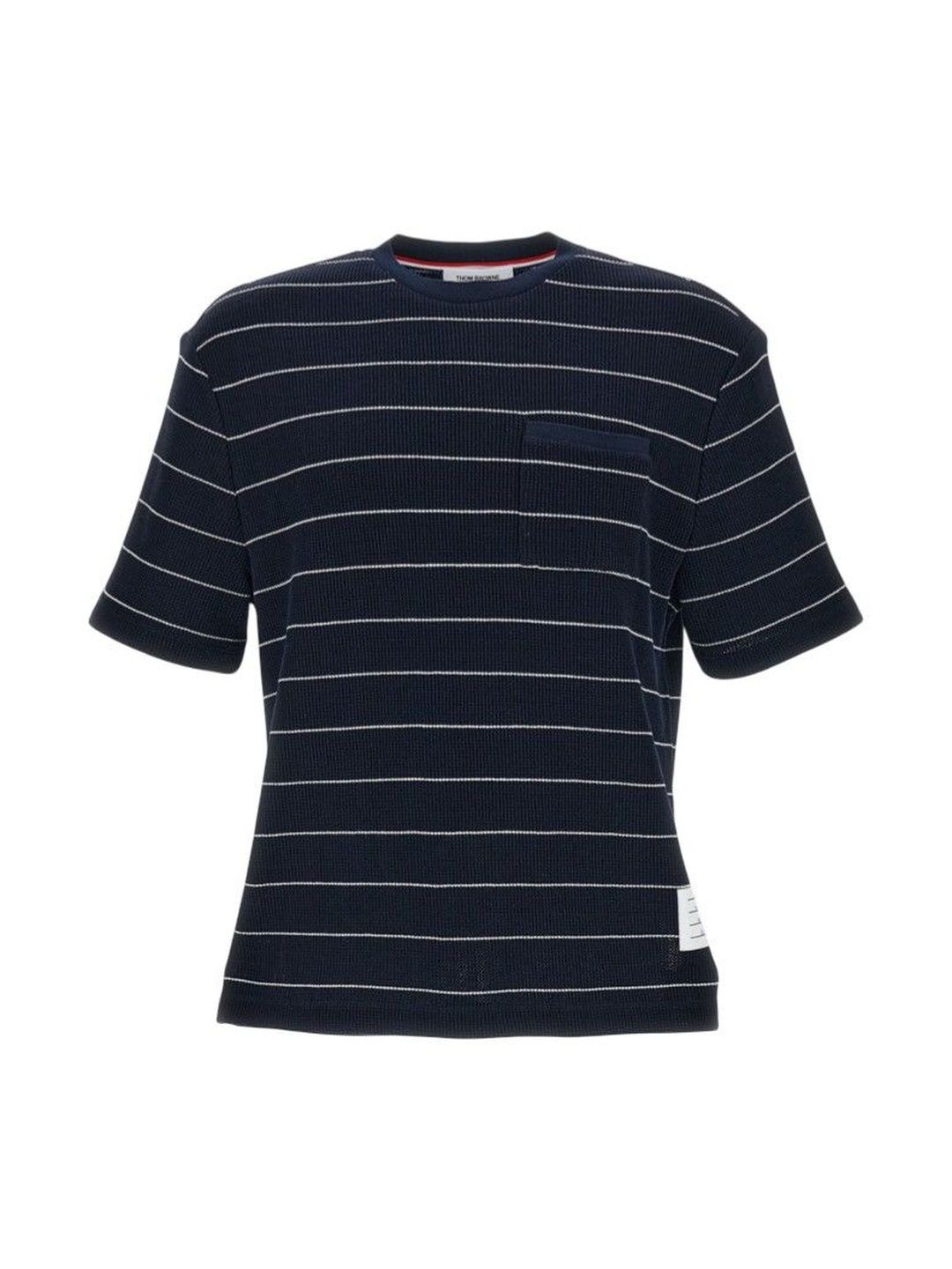 Thom Browne Dark Blue Striped T-Shirt-picture-22