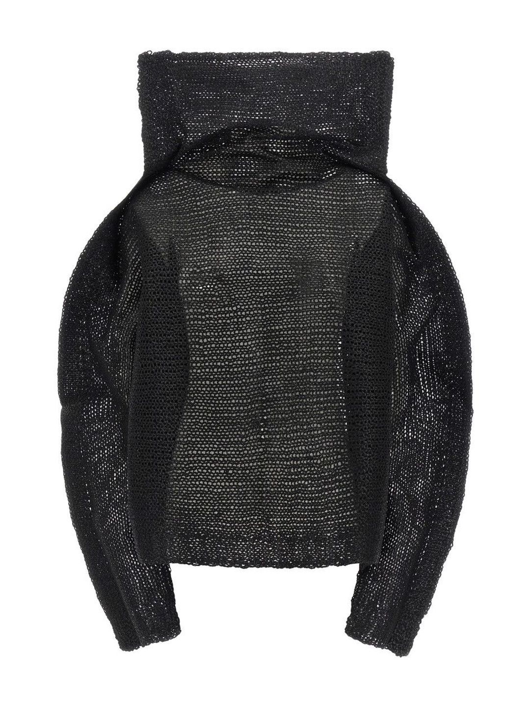 Issey Miyake Black Panini Top-picture-17