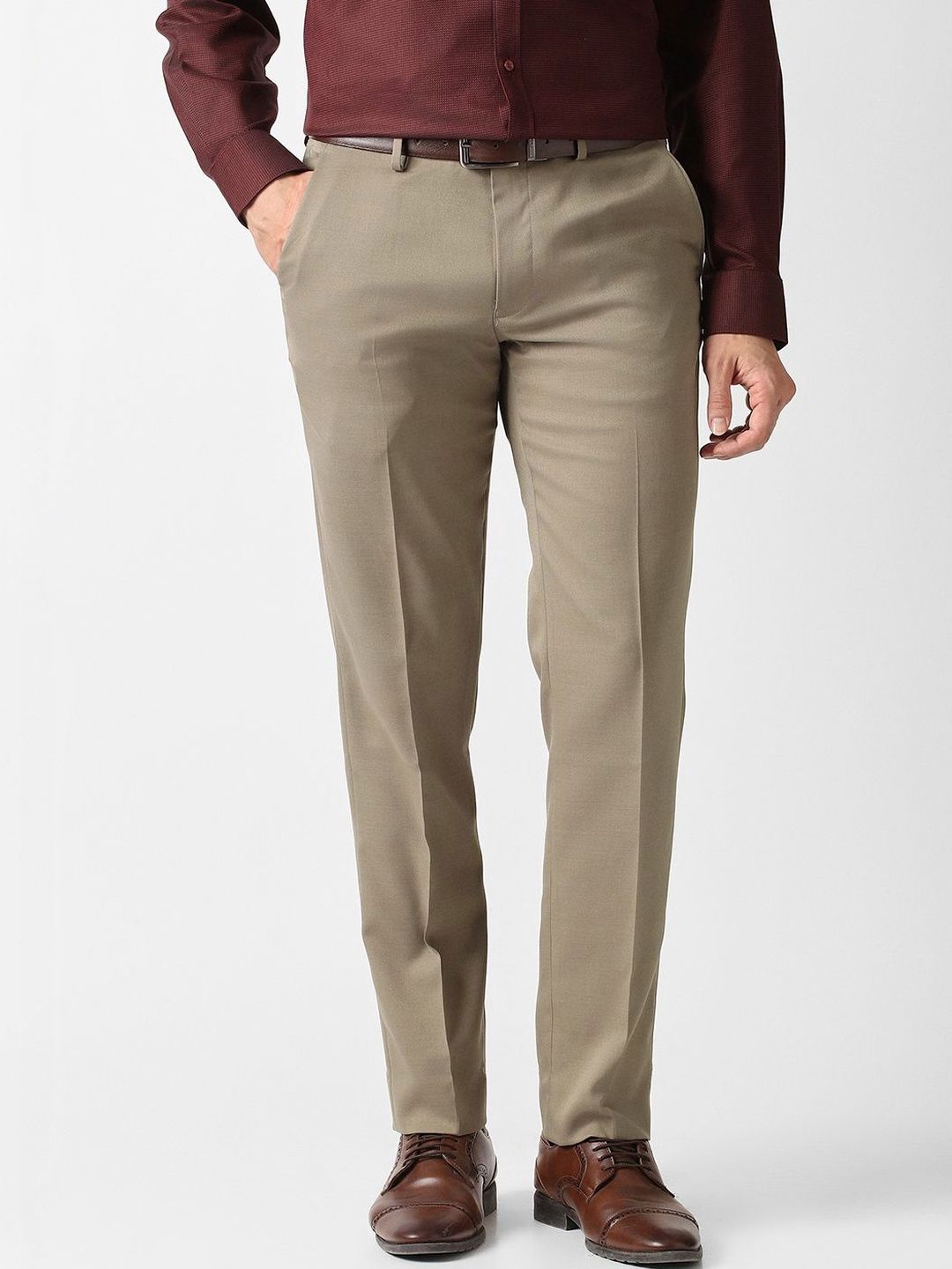 Van Heusen Men Slim Fit Trousers-picture-11