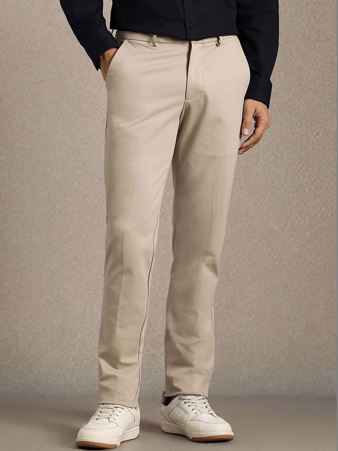Louis Philippe Men Slim Fit Trousers-picture-40