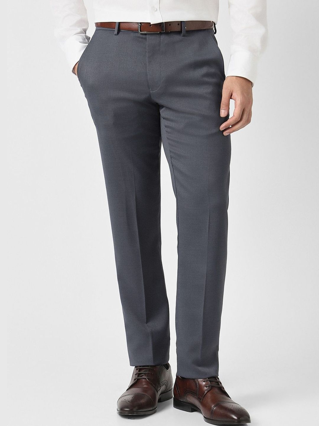 Van Heusen Men Slim Fit Trousers-picture-15