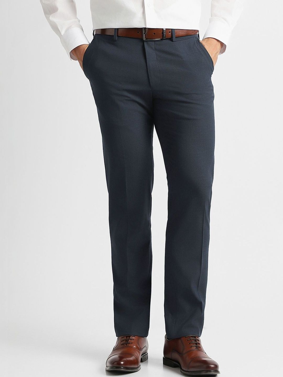 Van Heusen Men Slim Fit Trousers-picture-48