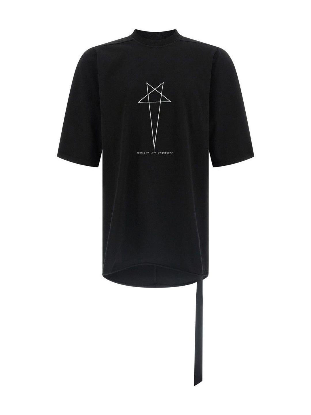 Rick Owens Black Jumbo T-Shirt-picture-20