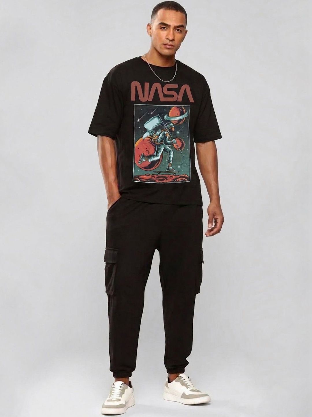 Here&Now X Game Begins Men Printed T-shirt-picture-33